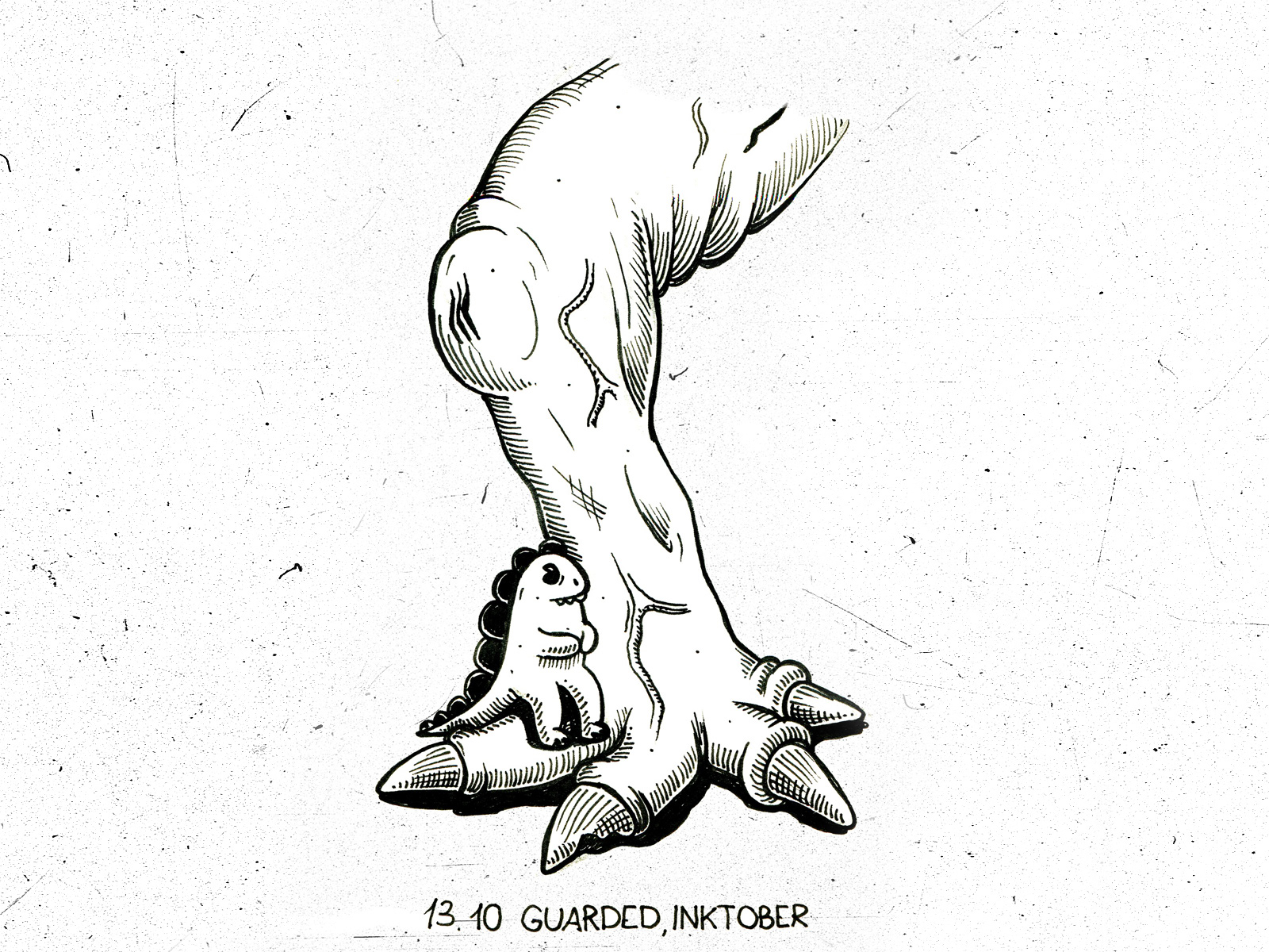 Inktober 2018 — Изображение №14 — Иллюстрация на Dprofile