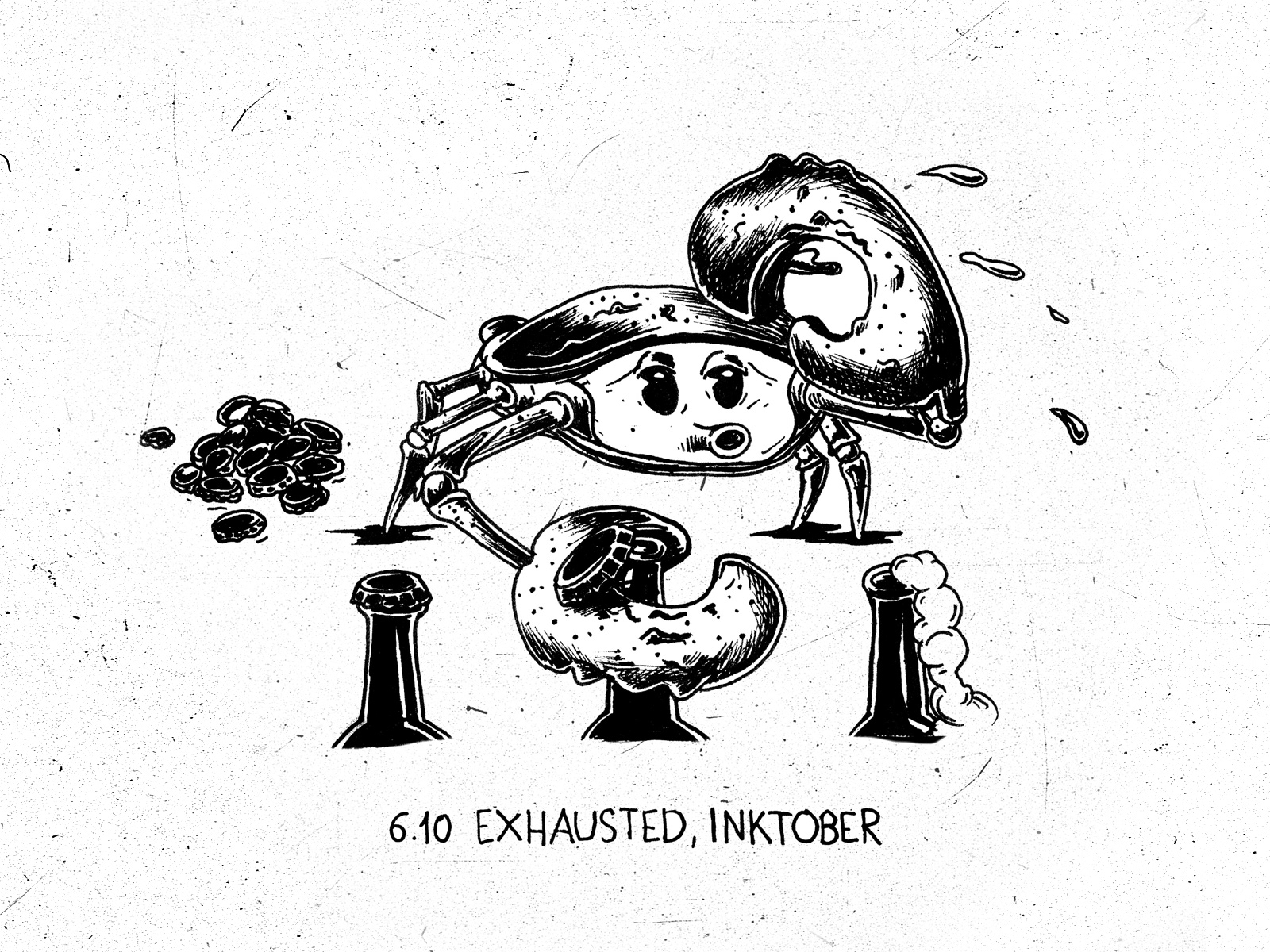 Inktober 2018 — Изображение №8 — Иллюстрация на Dprofile