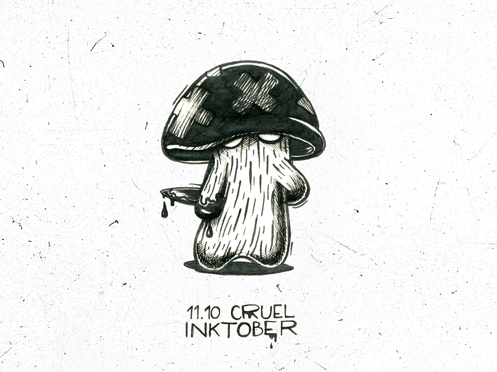 Inktober 2018 — Изображение №12 — Иллюстрация на Dprofile
