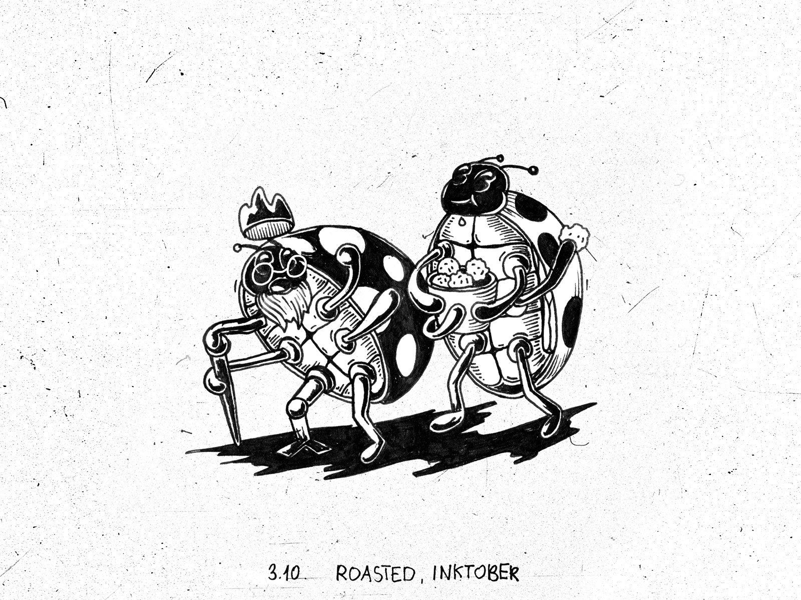 Inktober 2018 — Изображение №4 — Иллюстрация на Dprofile