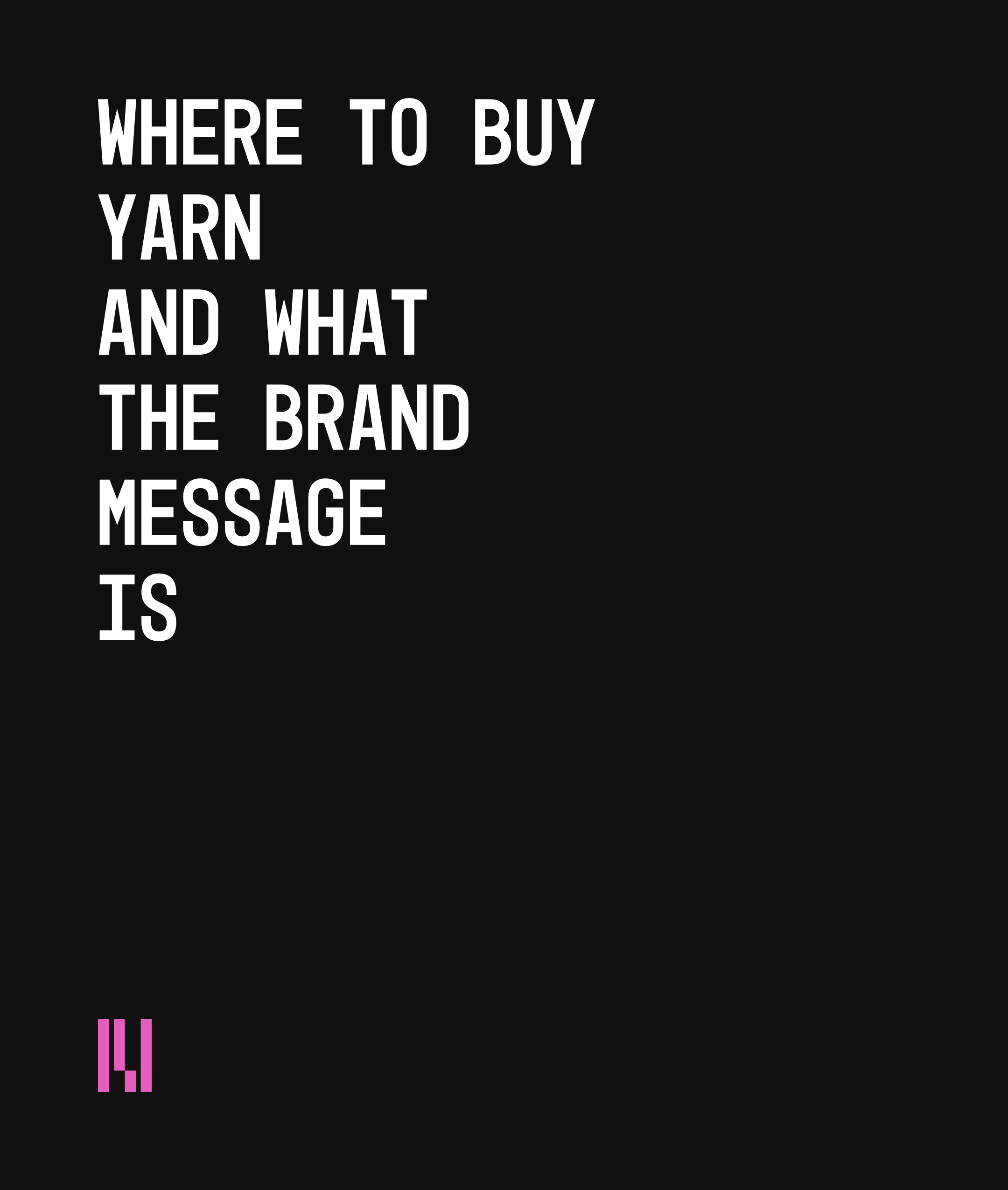 Make Knitwear | Brand Identity | Фирменный стиль — Изображение №4 — Брендинг на Dprofile