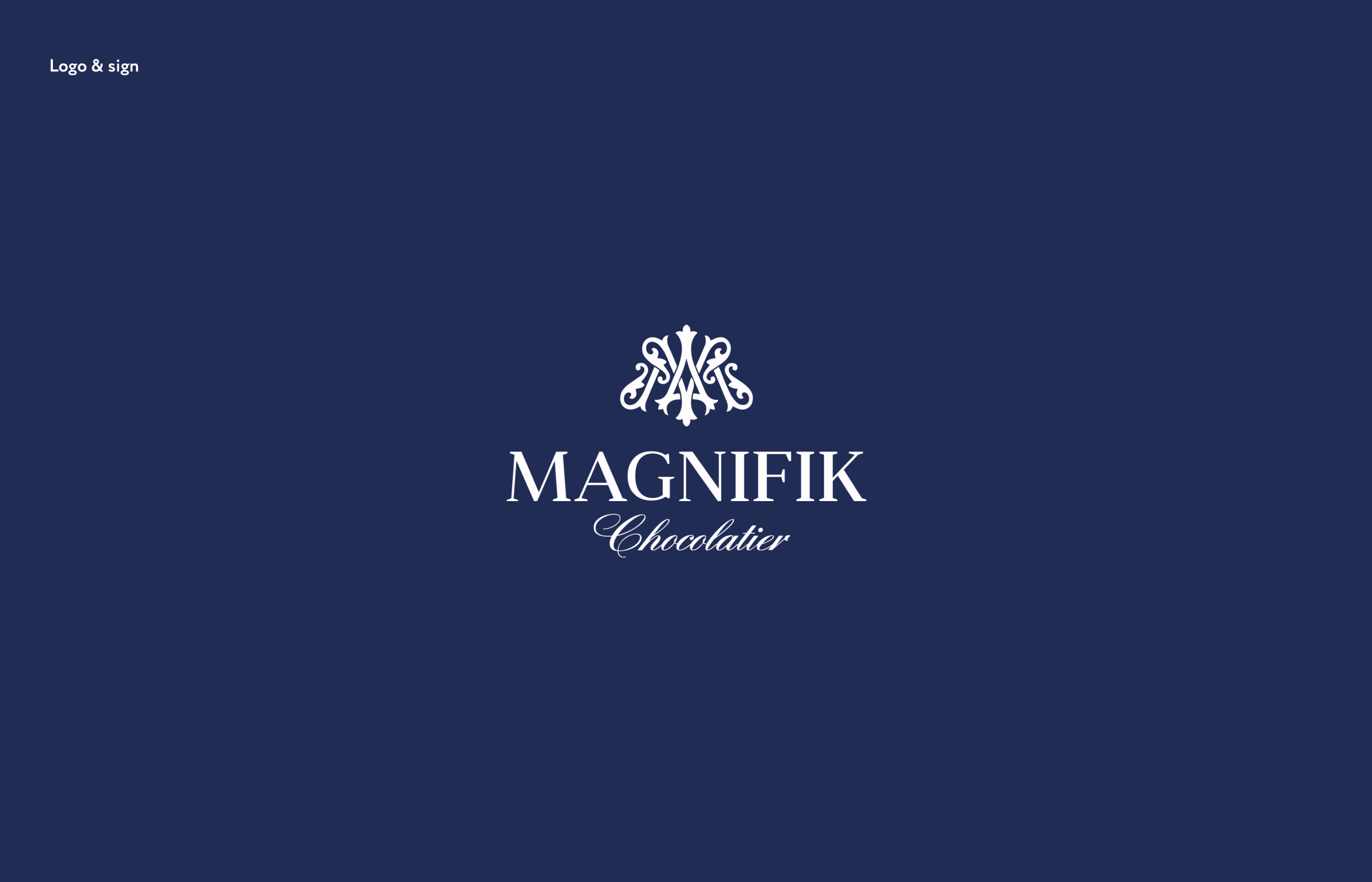 Magnifik premium chocolate | Brand identity — Изображение №4 — Брендинг на Dprofile