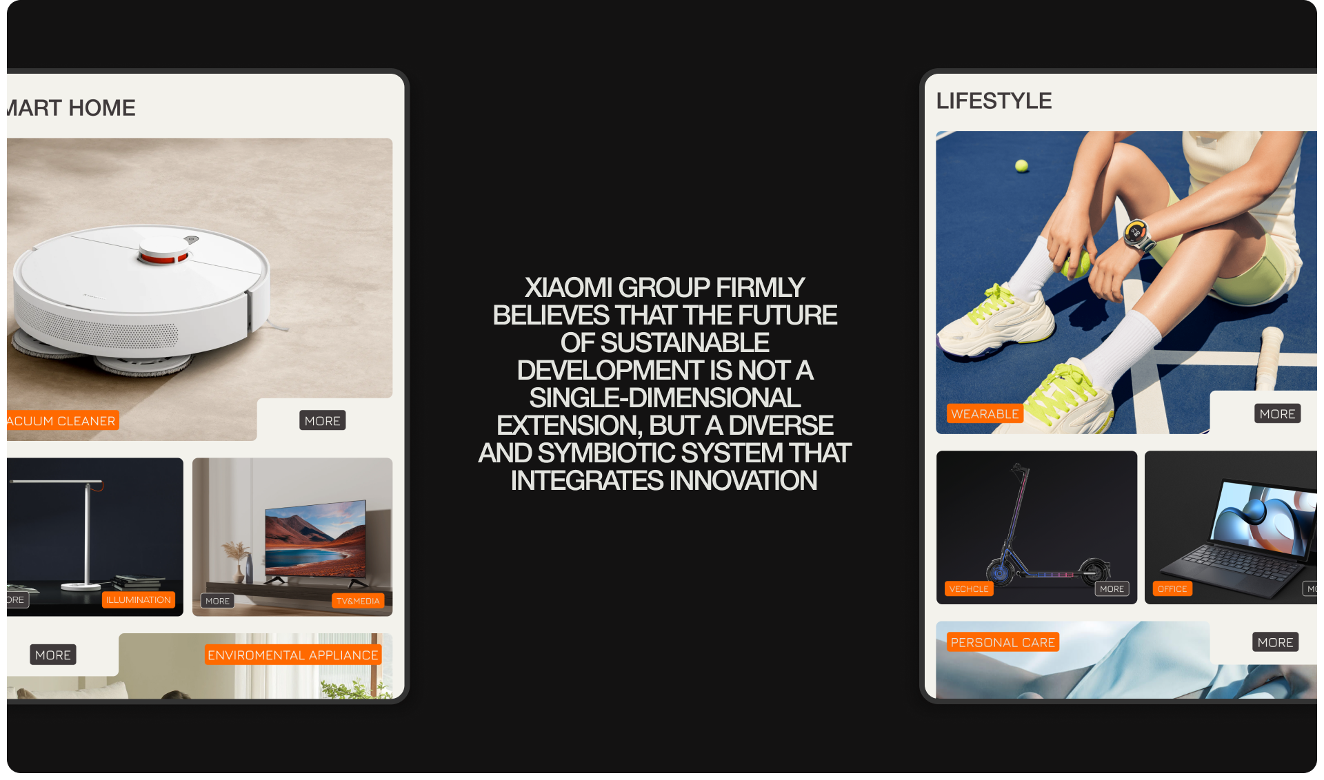 Xiaomi | Corporate Website — Изображение №6 — Интерфейсы на Dprofile