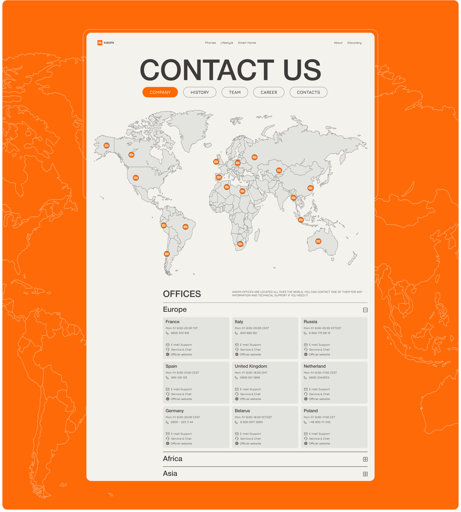 Xiaomi | Corporate Website — Изображение №15 — Интерфейсы на Dprofile
