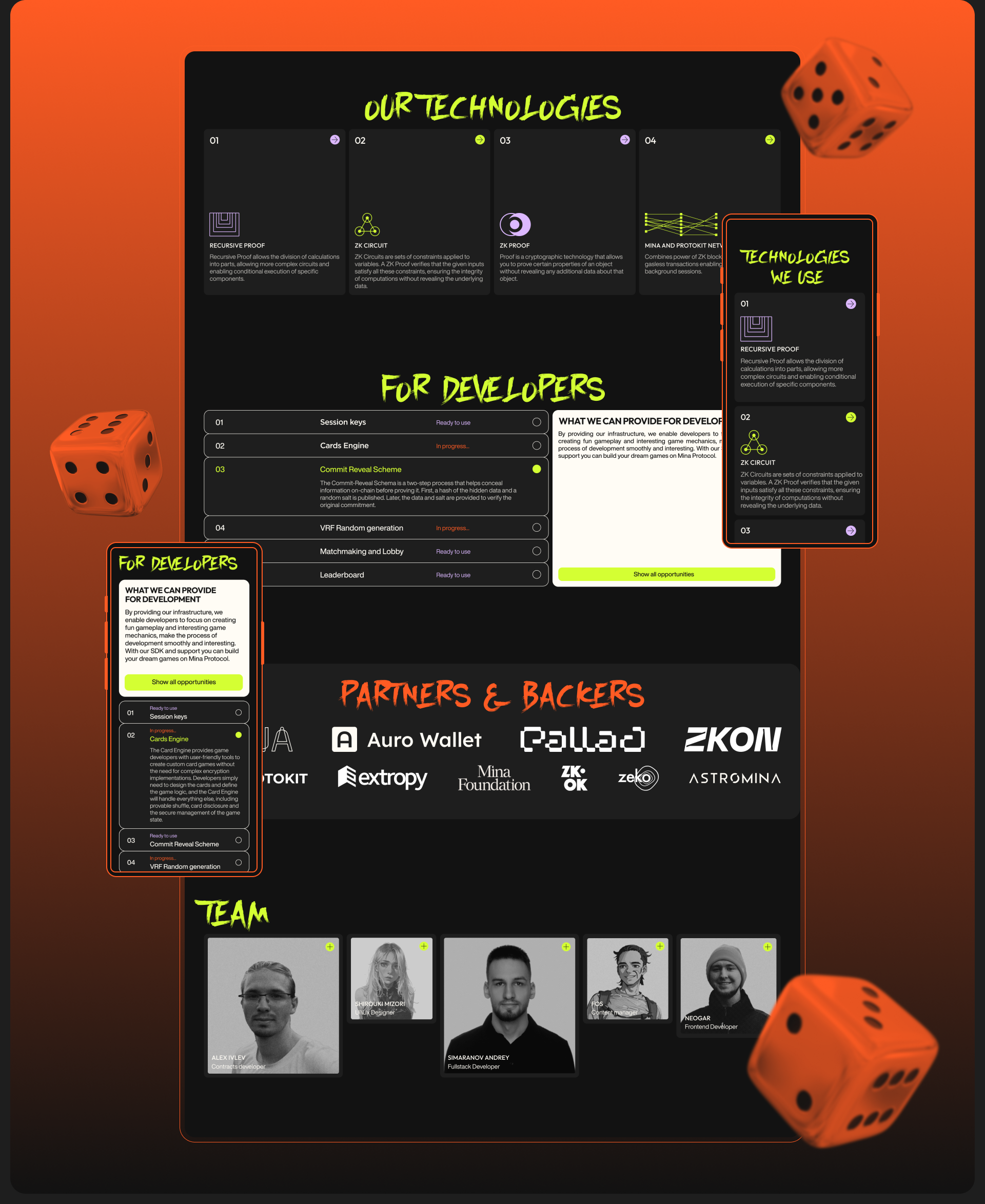 Landing | Web3 gaming platform — Изображение №7 — Интерфейсы на Dprofile