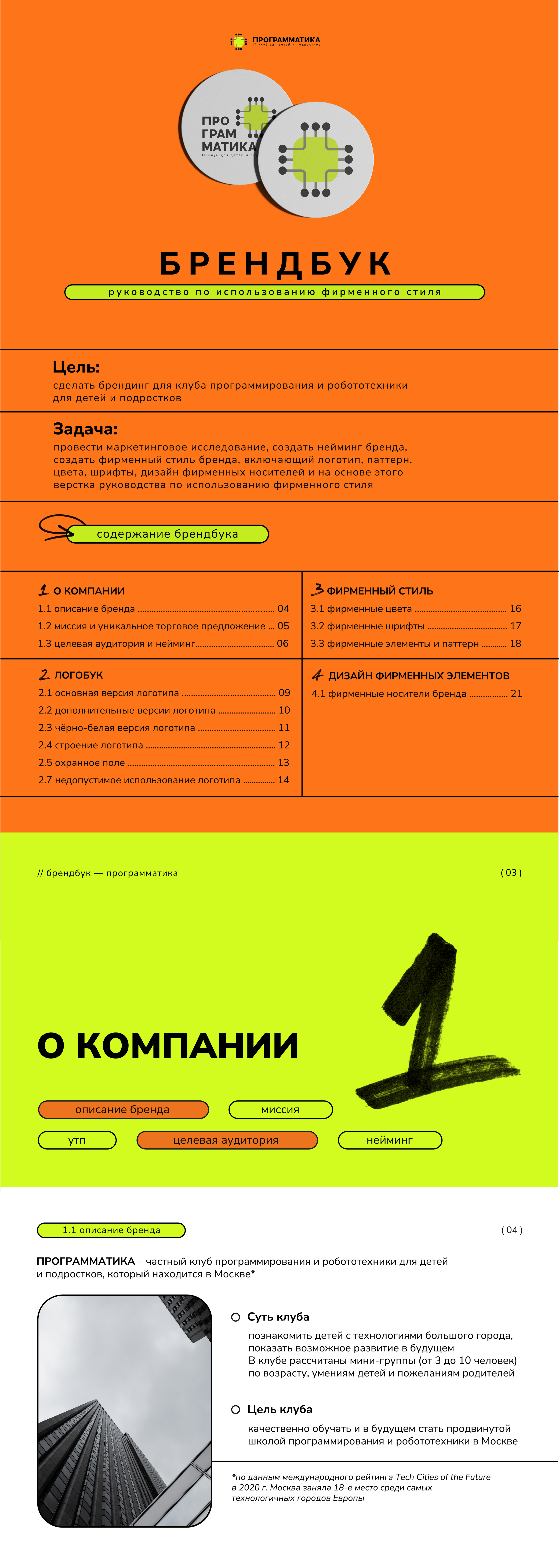 ПРОГРАММАТИКА | брендбук и брендинг — Изображение №1 — Брендинг на Dprofile