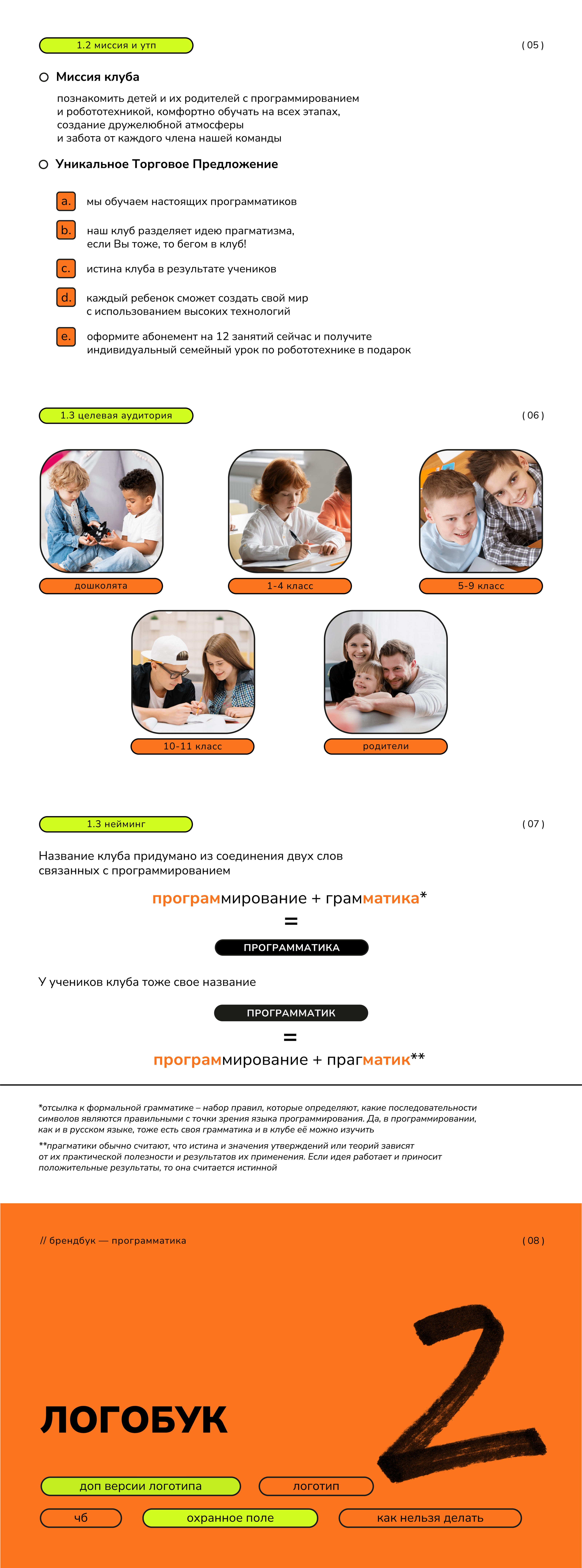ПРОГРАММАТИКА | брендбук и брендинг — Изображение №2 — Брендинг на Dprofile