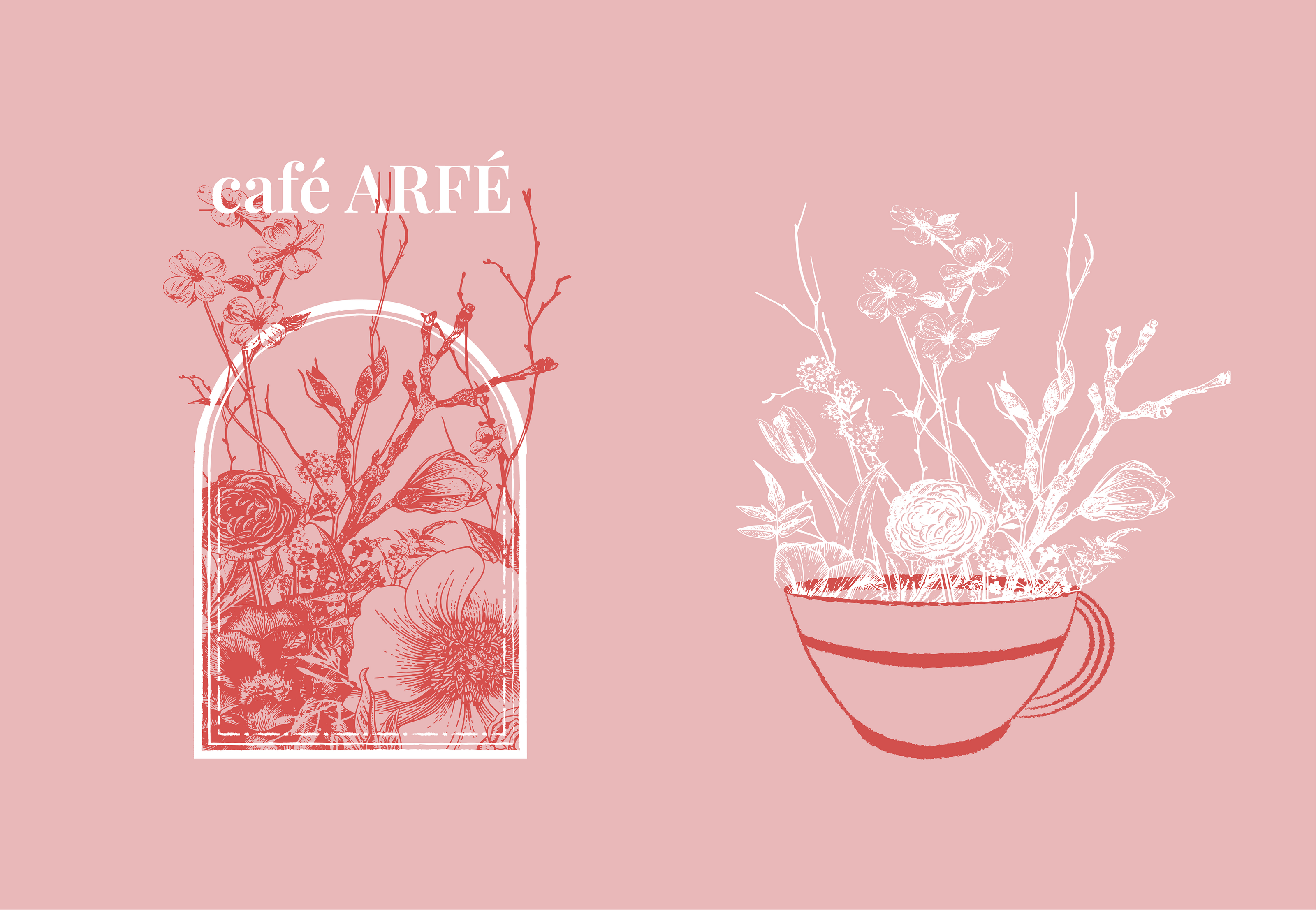 Cafe Arfe / кофейня в Ростове-на-Дону — Изображение №10 — Брендинг, Графика на Dprofile