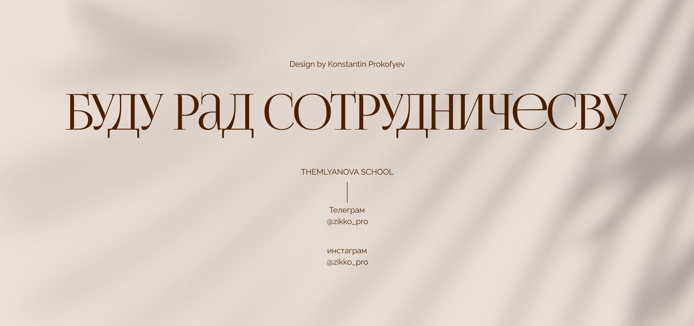 THEMLYANOVA SCHOOL — Изображение №6 — Интерфейсы, Маркетинг на Dprofile