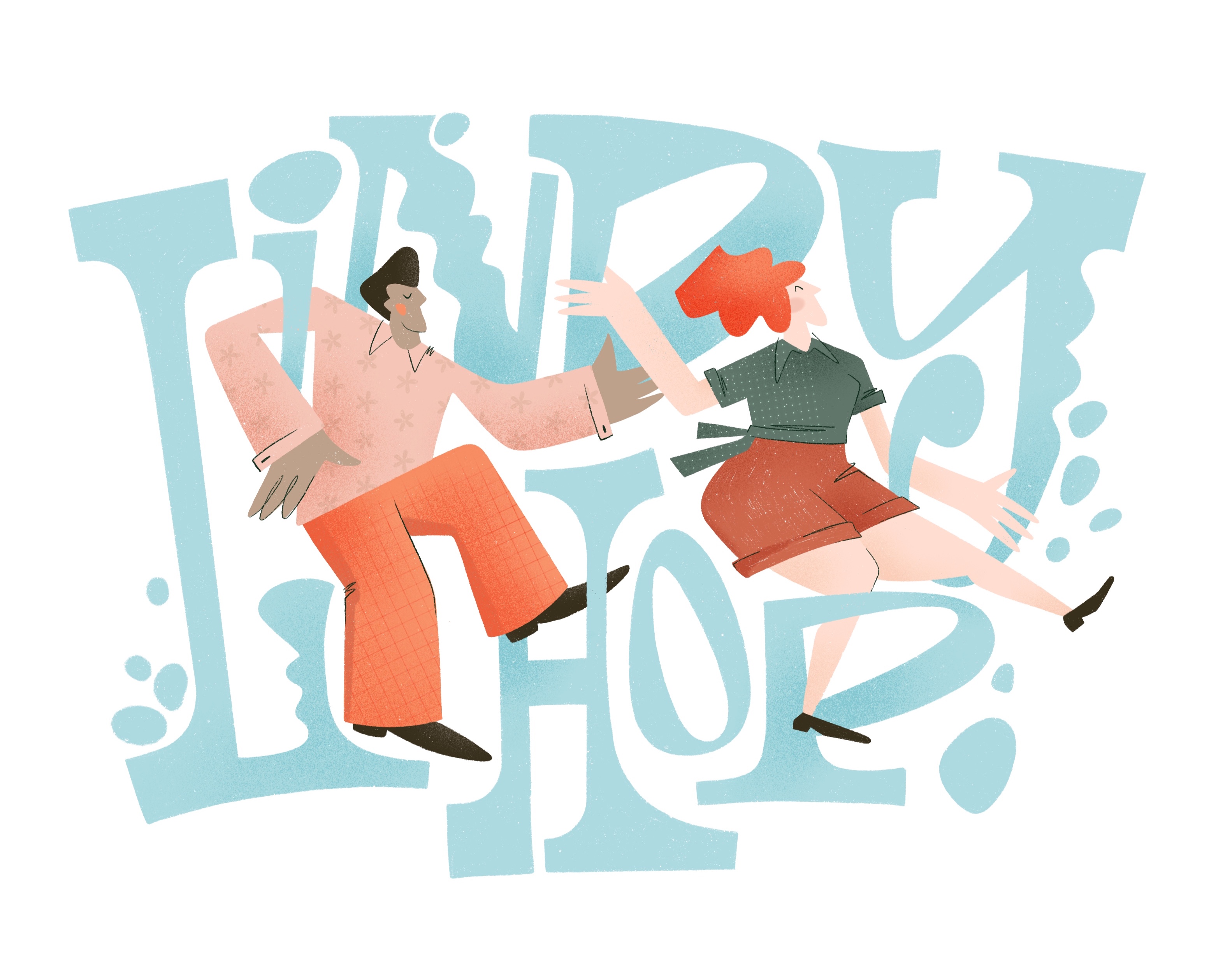 LindyHop — Иллюстрация, Графика на Dprofile