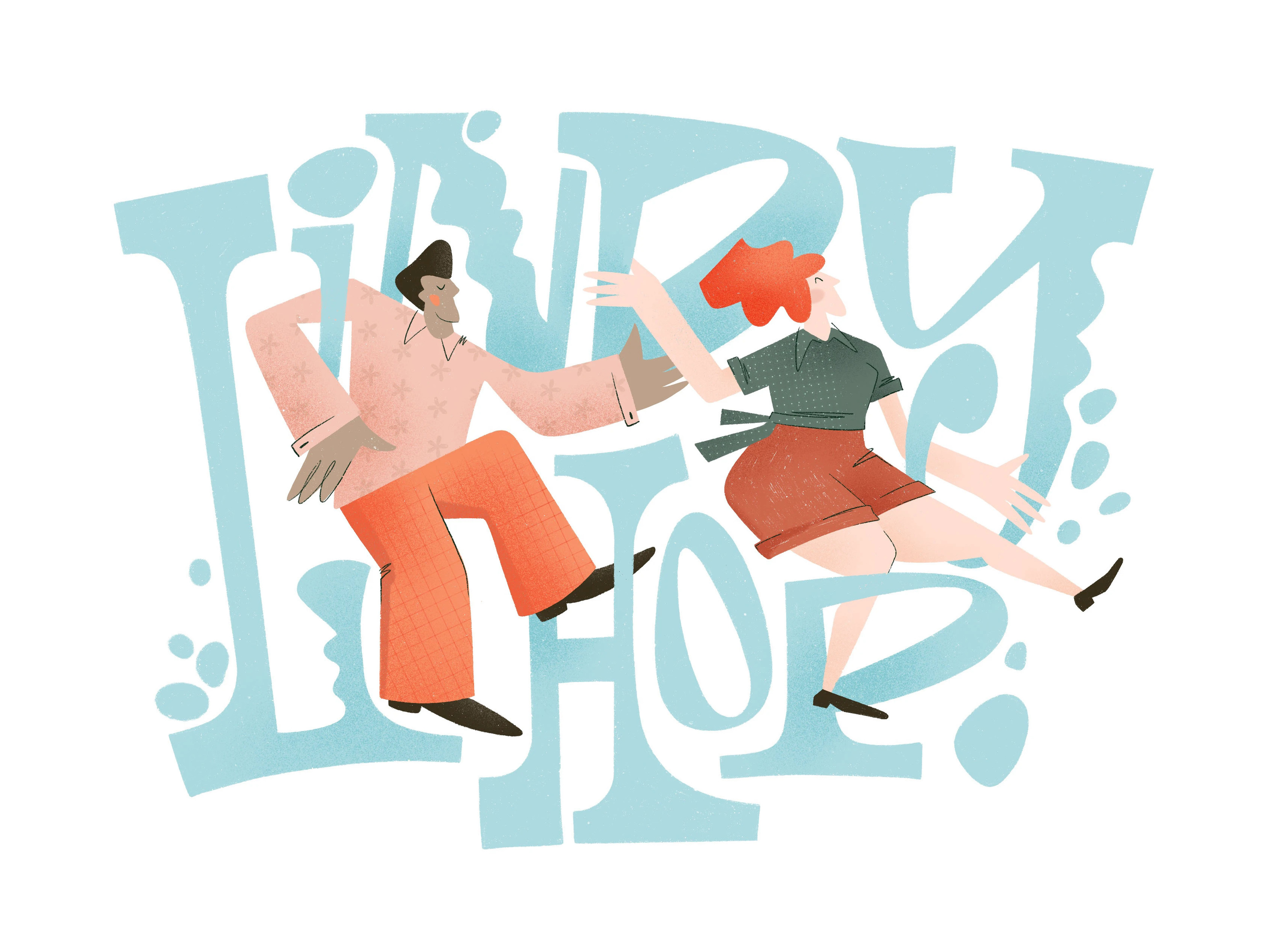 LindyHop — Изображение №1 — Иллюстрация, Графика на Dprofile