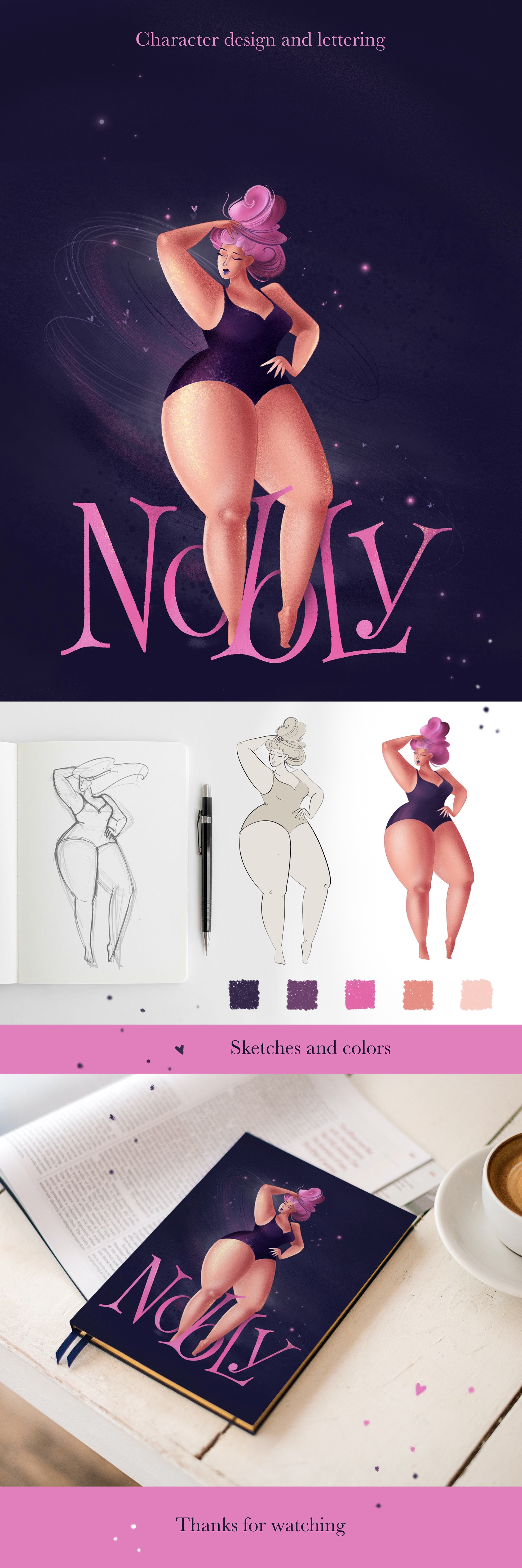 Lettering and illustration — Изображение №1 — Иллюстрация на Dprofile
