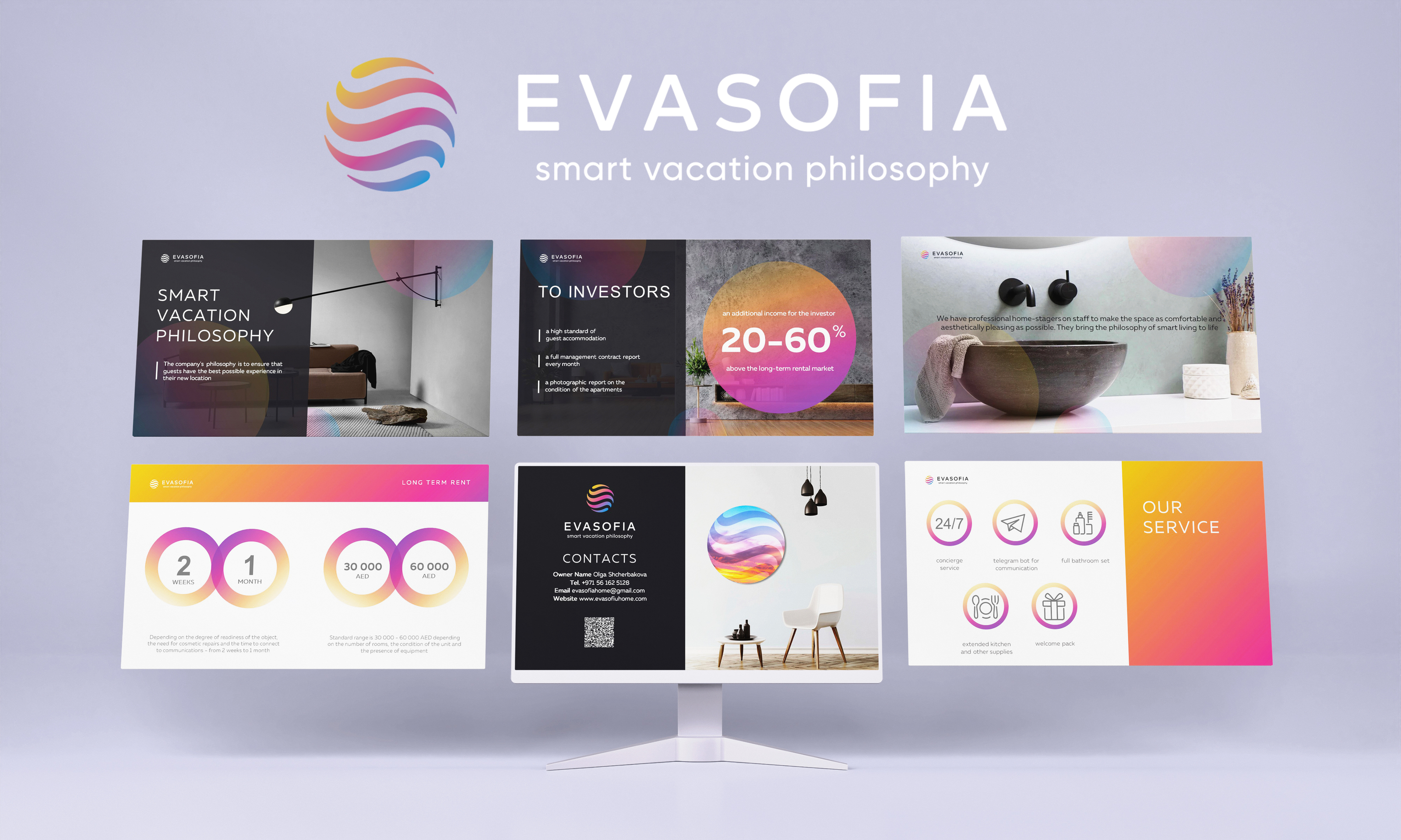 Презентация EVASOFIA — Изображение №1 — Интерфейсы, Маркетинг на Dprofile
