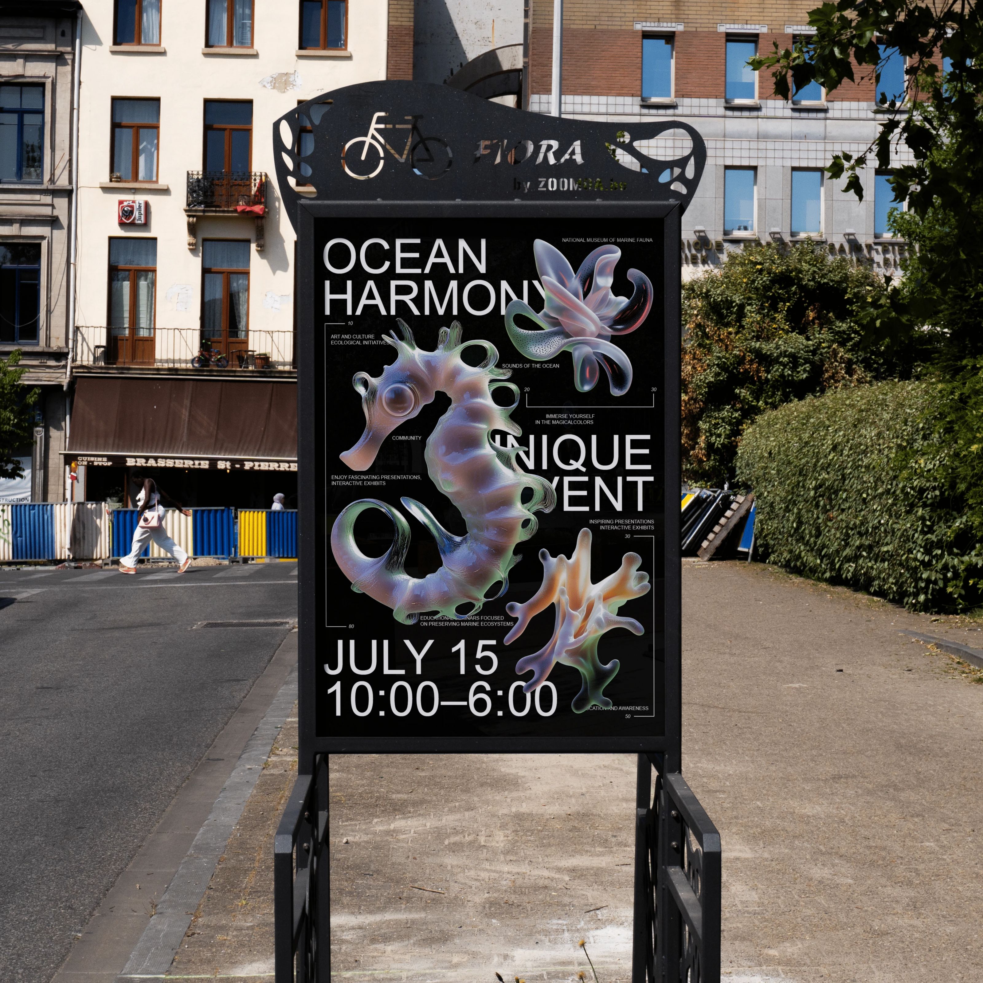 Серия постеров Ocean Harmony — Изображение №6 — Брендинг, Графика на Dprofile