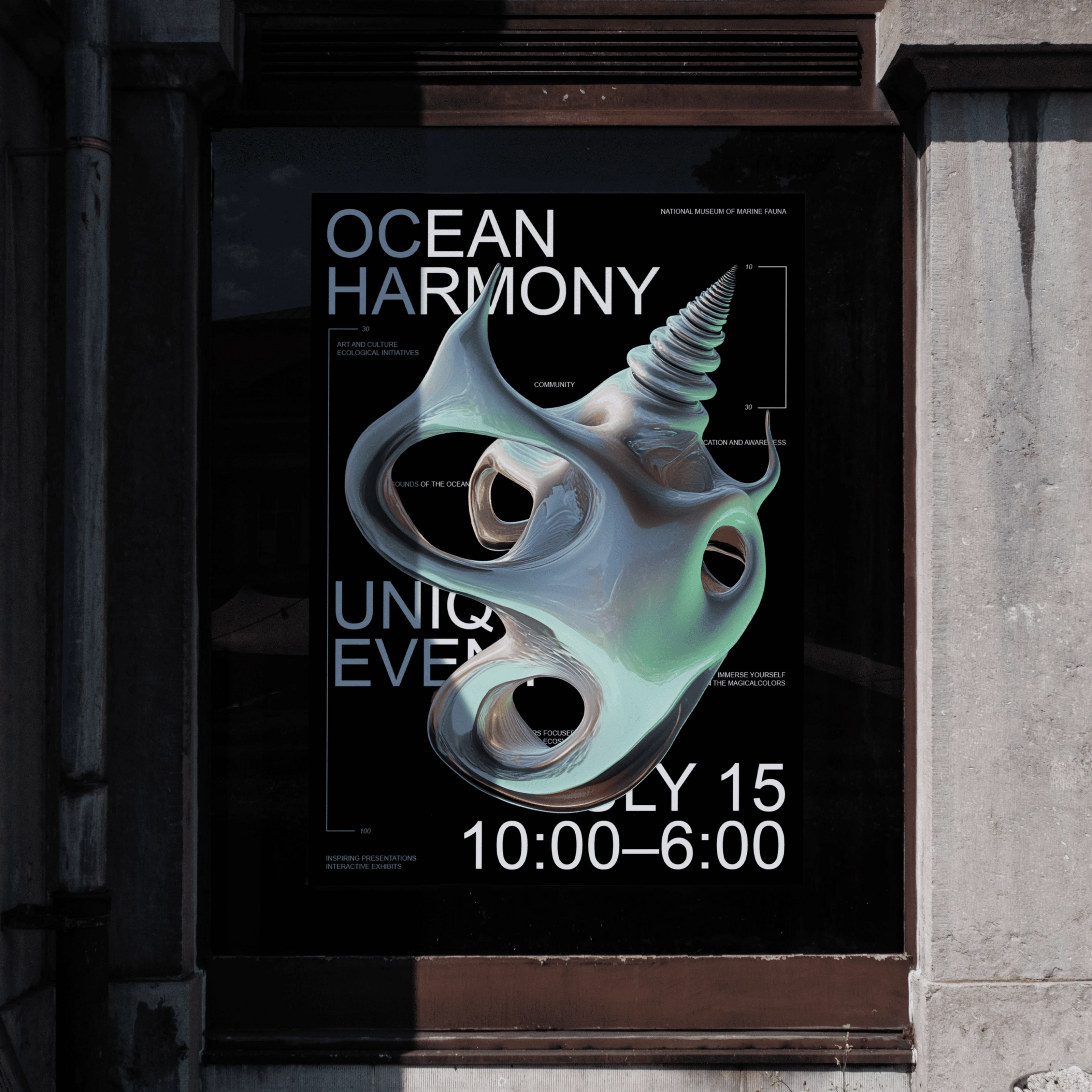 Серия постеров Ocean Harmony — Изображение №5 — Брендинг, Графика на Dprofile