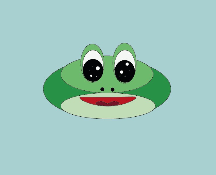 День лягушки / Frog Day — Интерфейсы, Иллюстрация на Dprofile