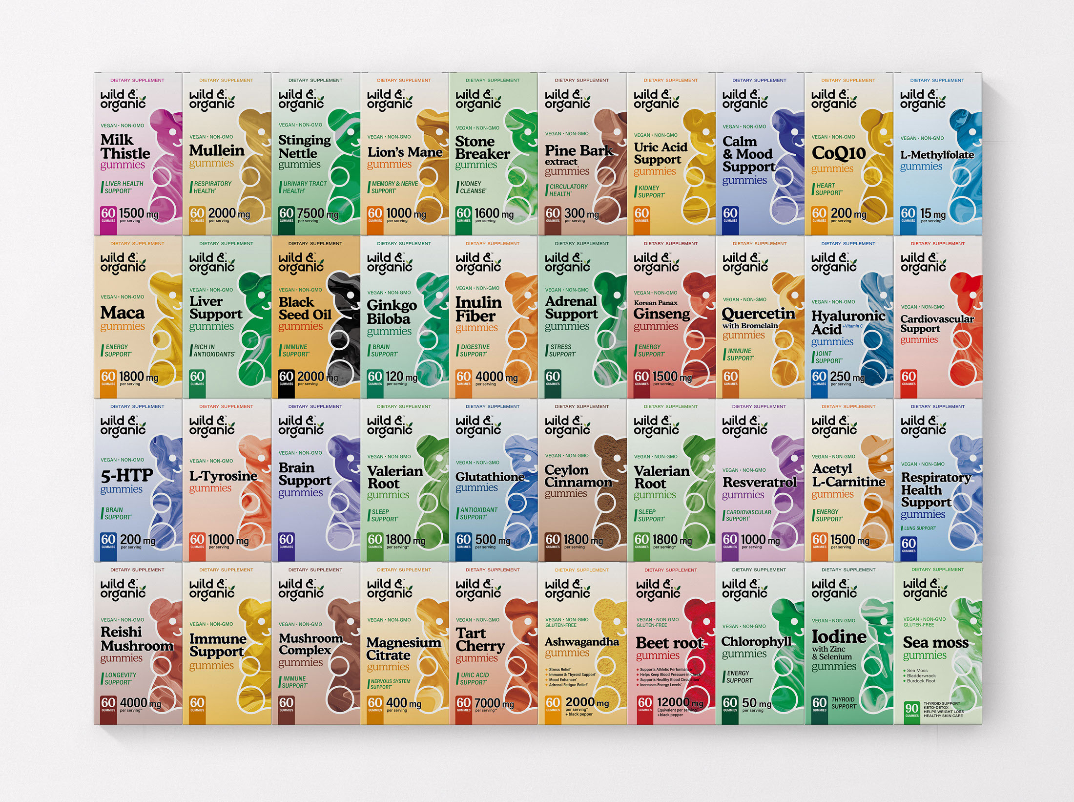 Wild & Organic Gummies — Изображение №18 — Брендинг на Dprofile