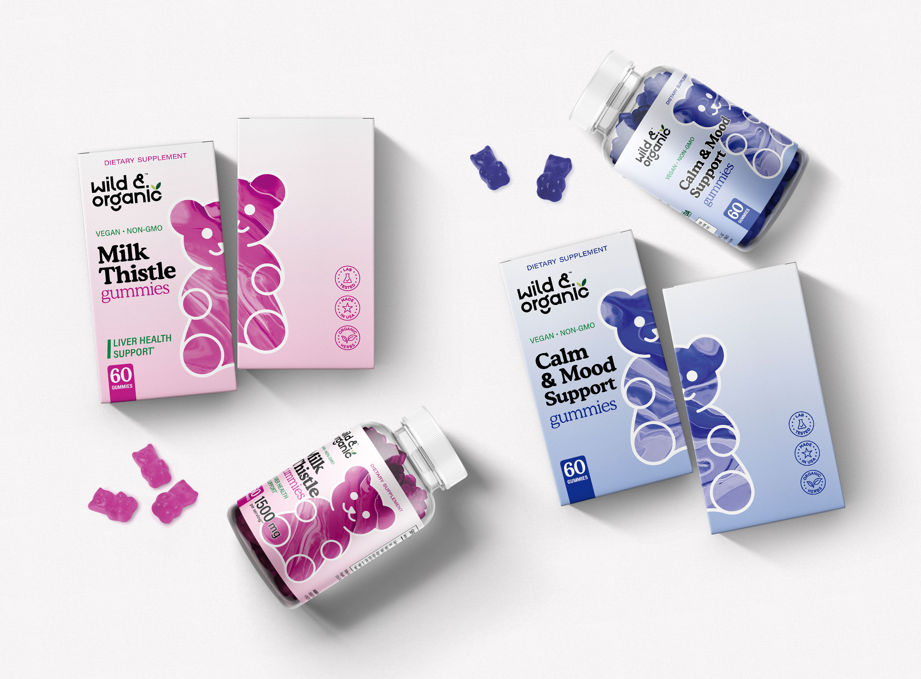 Wild & Organic Gummies — Изображение №5 — Брендинг на Dprofile