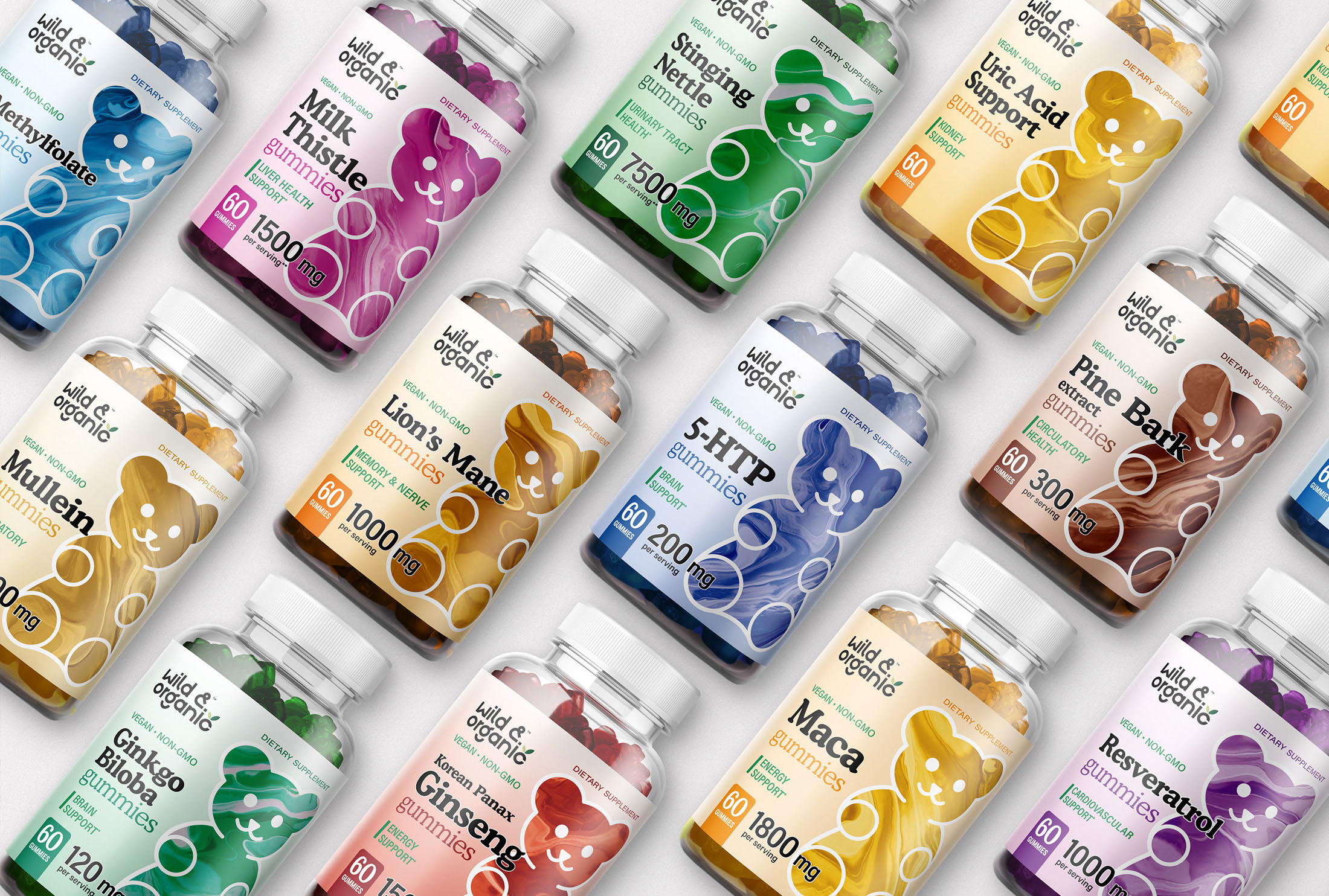 Wild & Organic Gummies — Изображение №15 — Брендинг на Dprofile