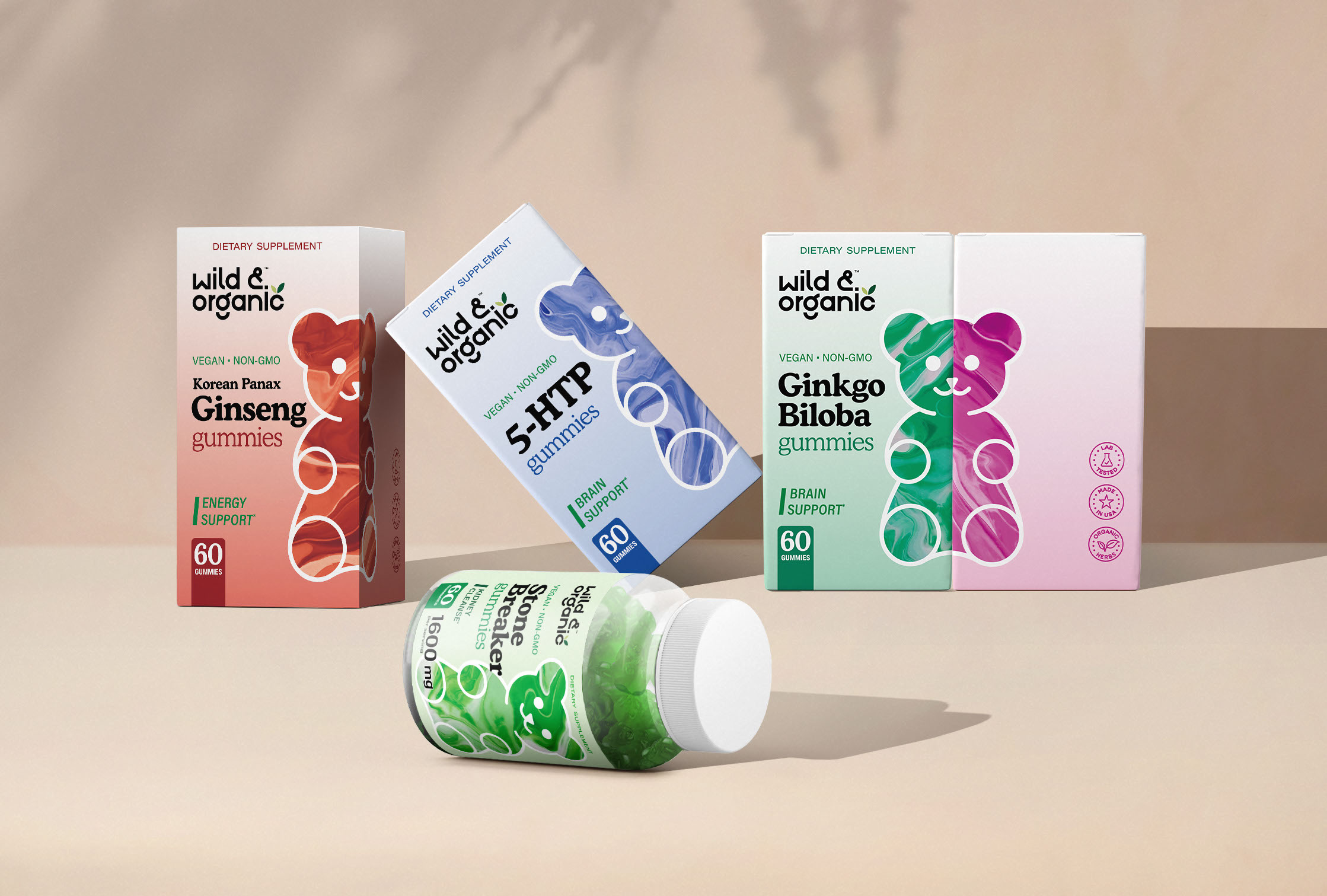Wild & Organic Gummies — Изображение №1 — Брендинг на Dprofile