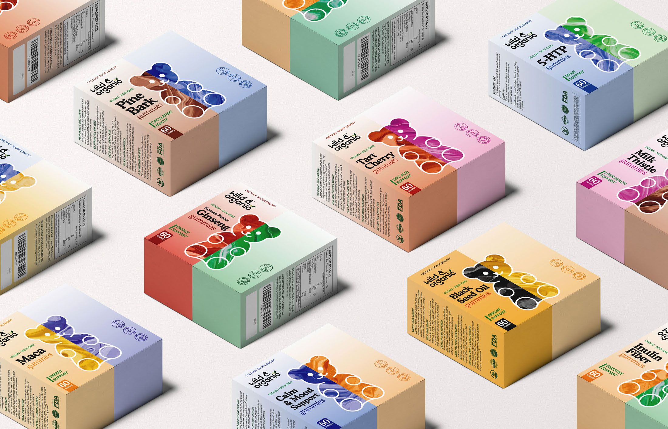 Wild & Organic Gummies — Изображение №17 — Брендинг на Dprofile