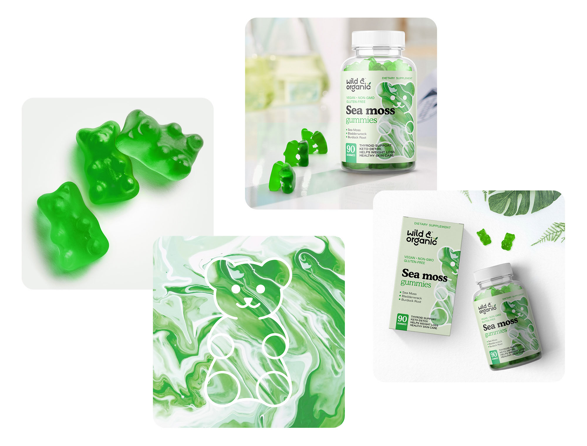 Wild & Organic Gummies — Изображение №9 — Брендинг на Dprofile