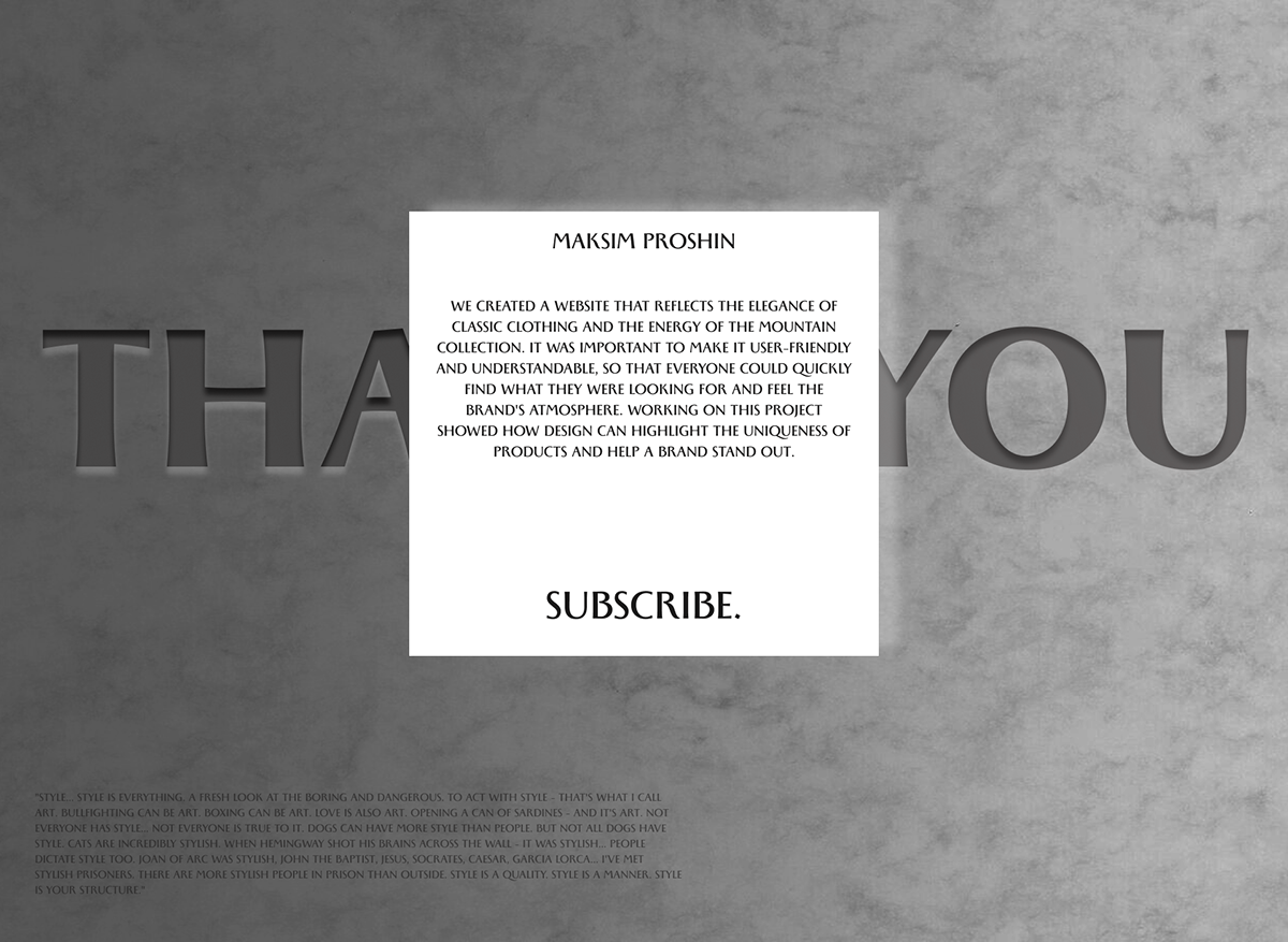 Web-store/TREADIST UI/UX — Изображение №8 — Интерфейсы на Dprofile