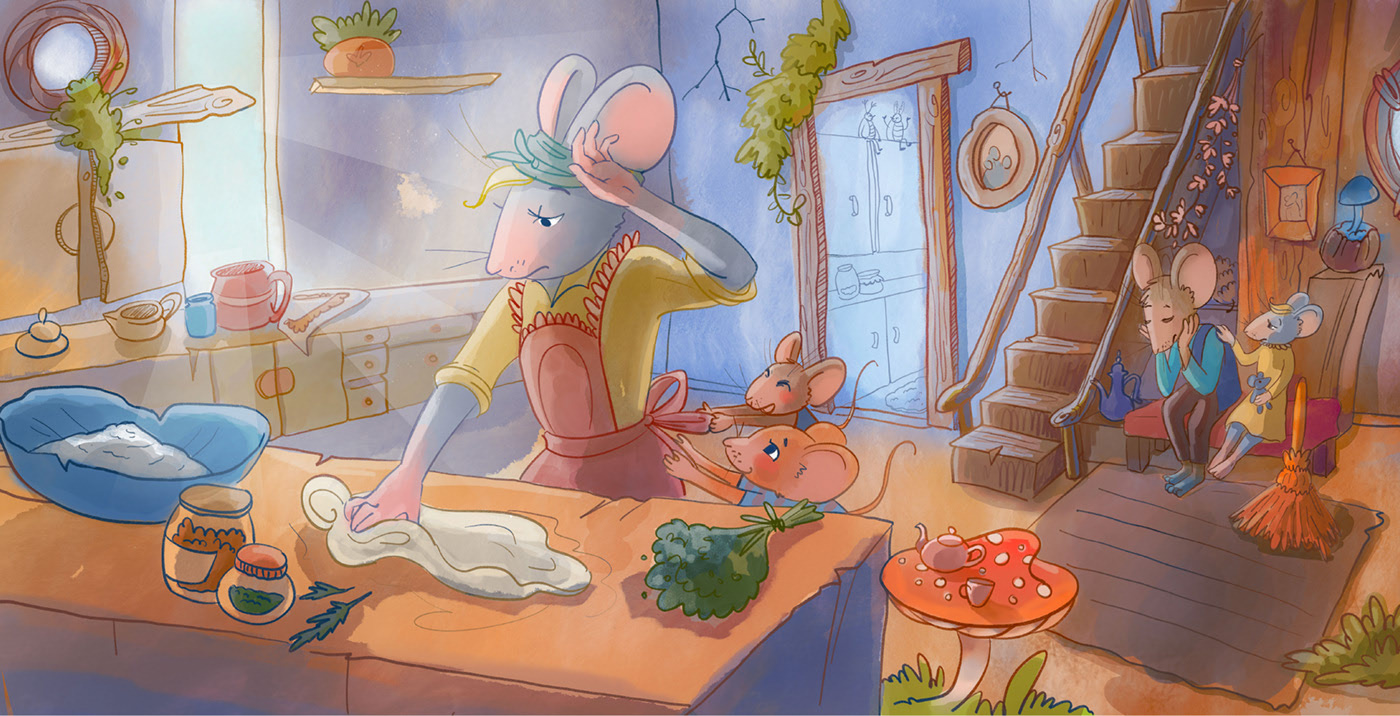 Книга для детей "Ром-Бом-Бом" — Изображение №22 — Иллюстрация на Dprofile