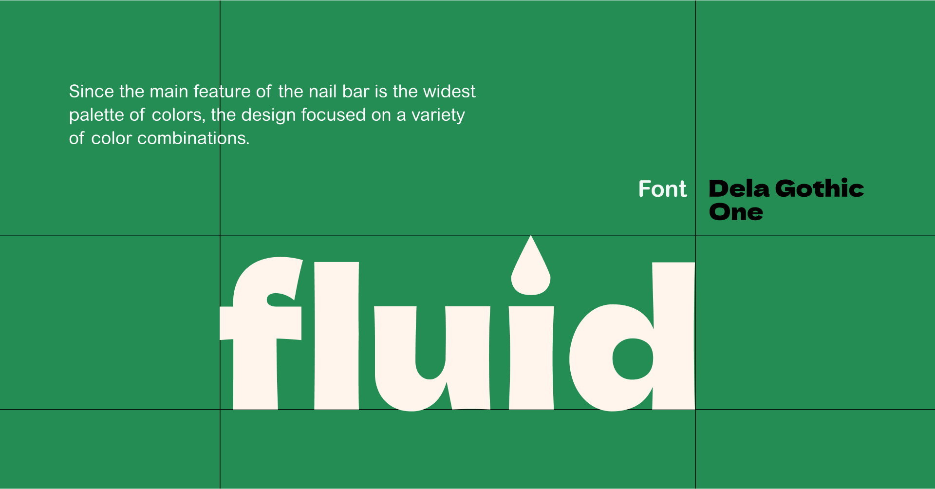 Fluid Маникюрный салон| Логотип, фирменный стиль — Изображение №2 — Брендинг, Графика на Dprofile