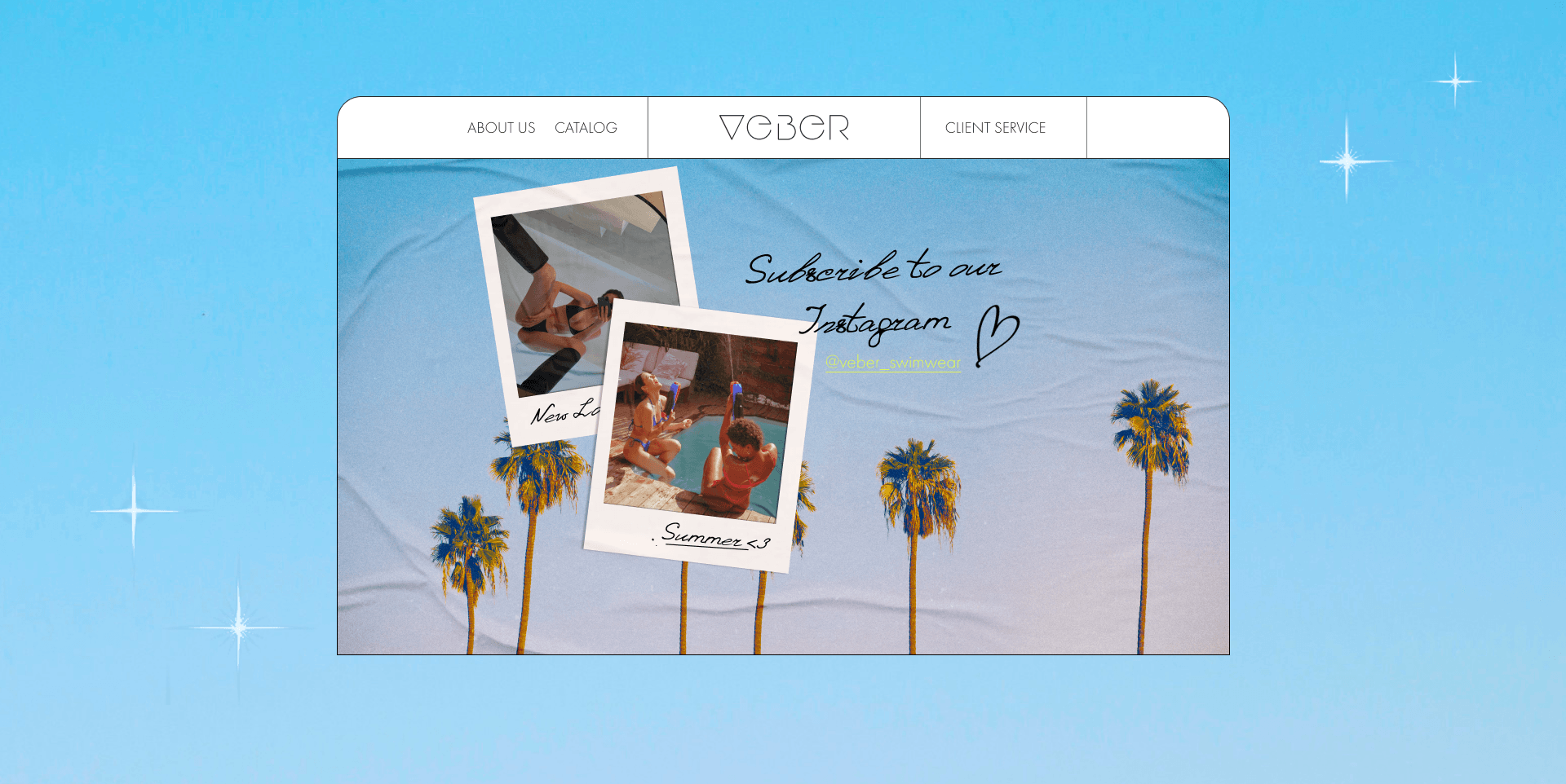 Veber Swimwear | Вебсайт UI/UX — Изображение №16 — Интерфейсы, Брендинг на Dprofile
