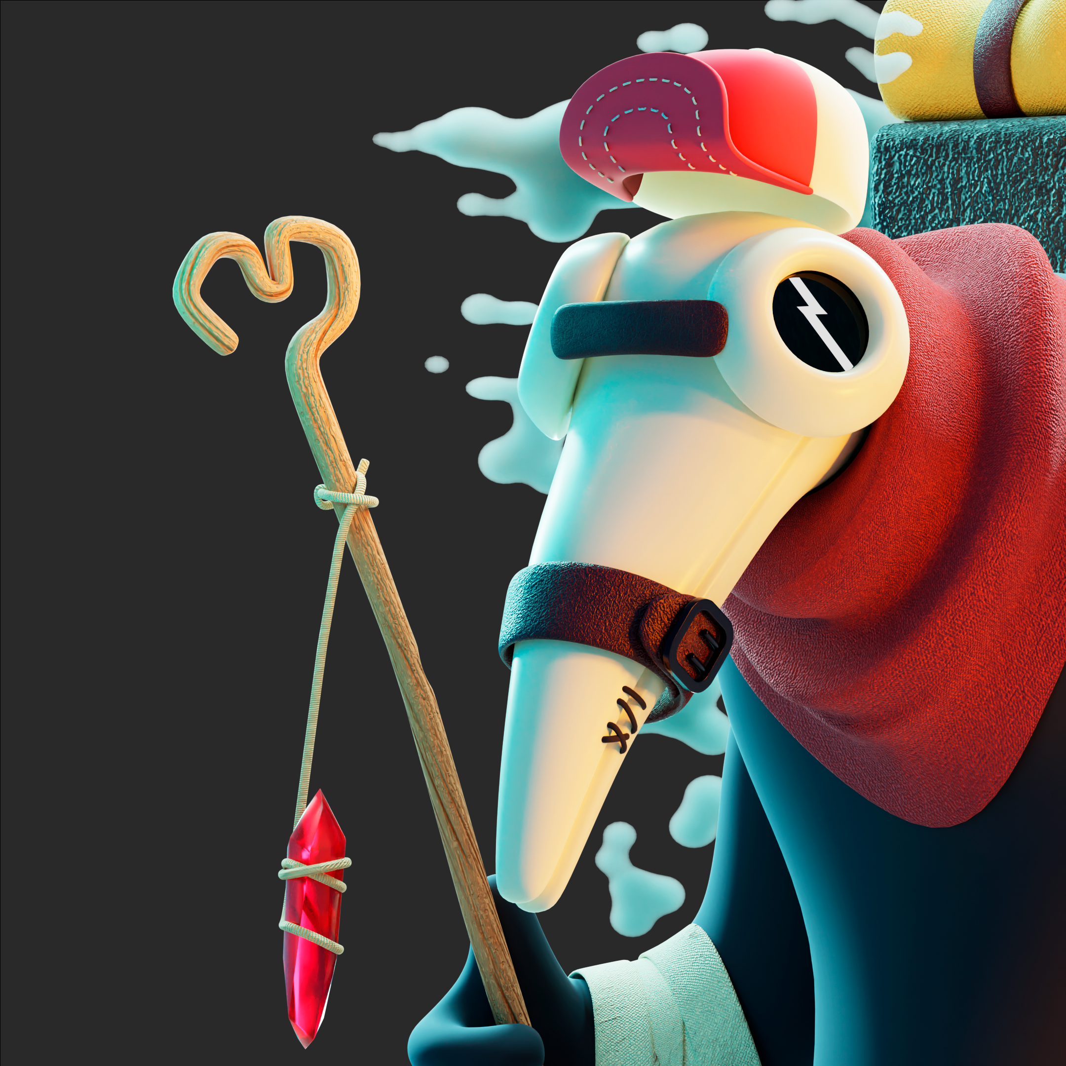 Чумной доктор — Изображение №2 — Иллюстрация, 3D на Dprofile