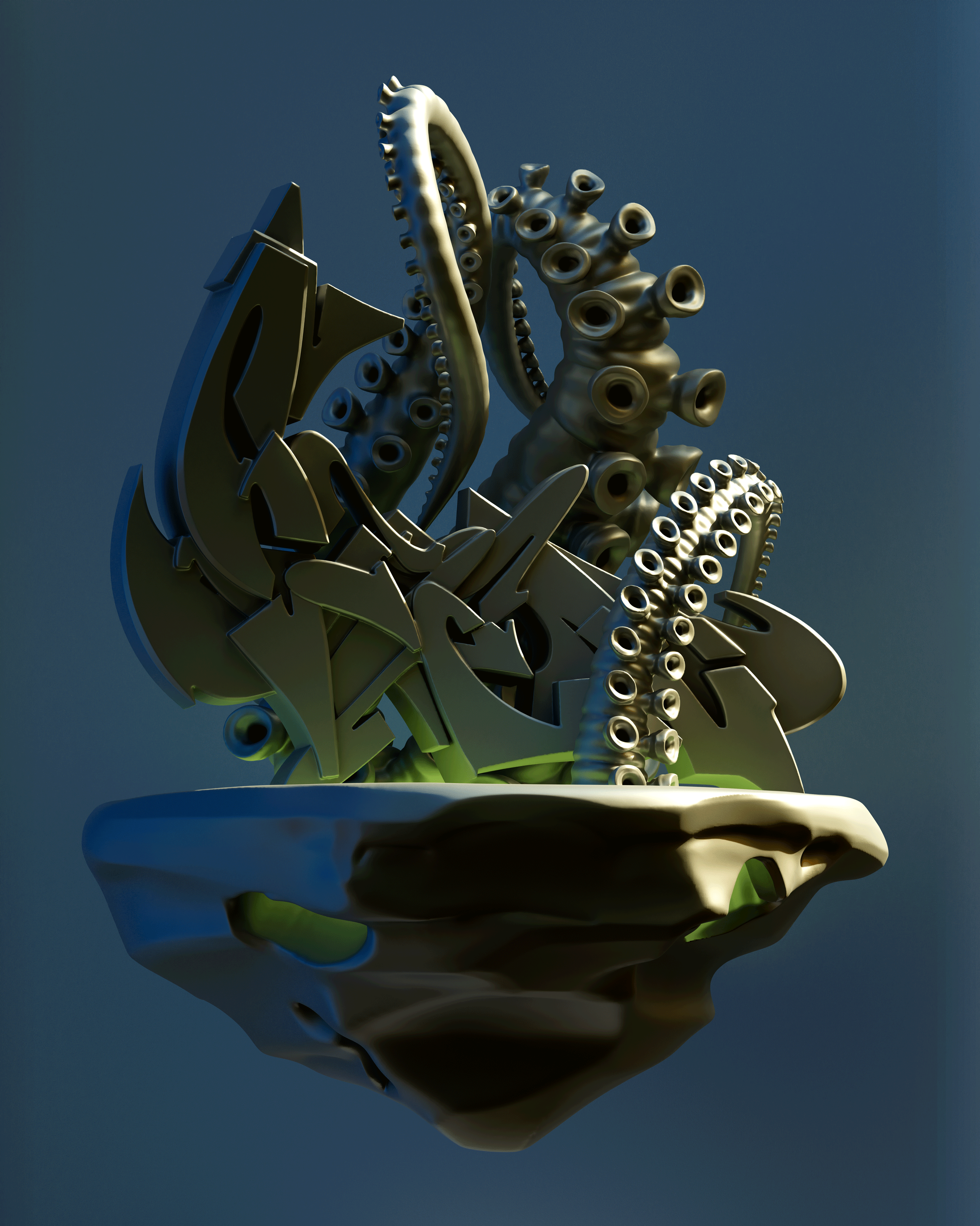 Щупальца — Изображение №2 — Графика, 3D на Dprofile