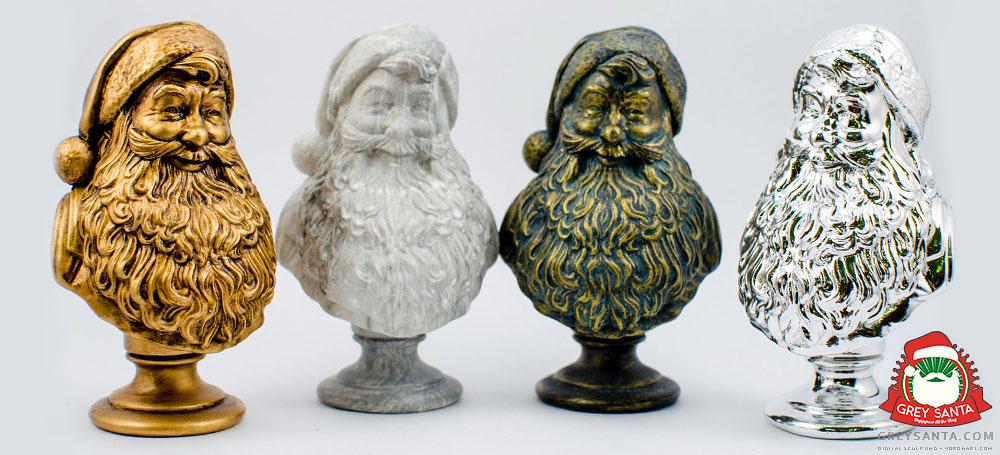 Санта Клаус. Подарочные статуэтки — Изображение №1 — Брендинг, 3D на Dprofile