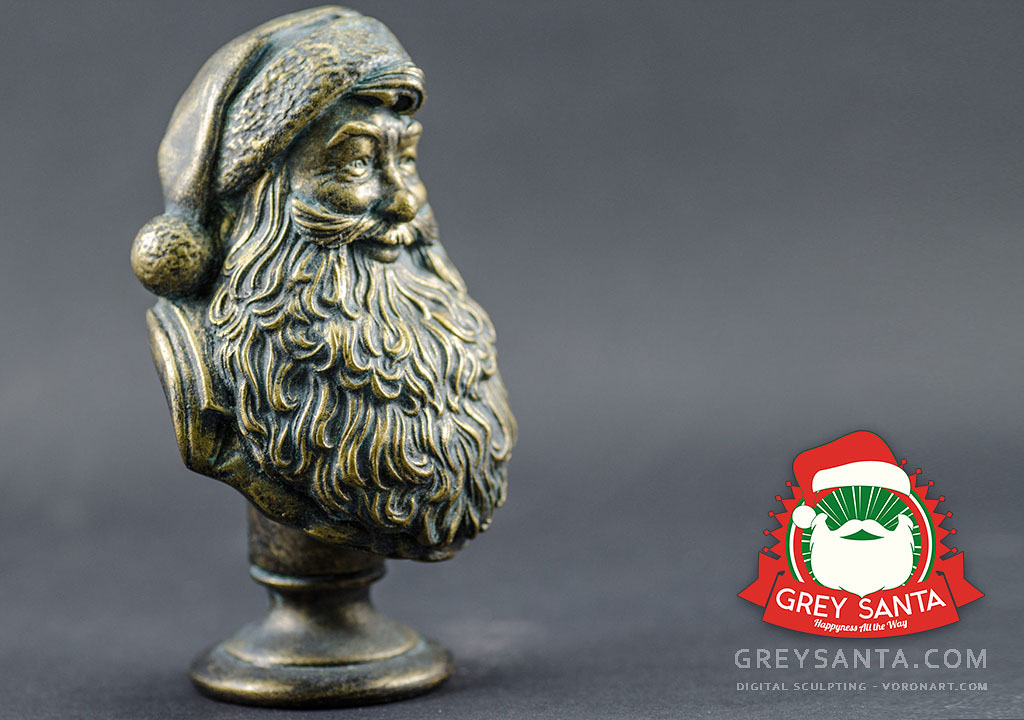 Санта Клаус. Подарочные статуэтки — Изображение №5 — Брендинг, 3D на Dprofile