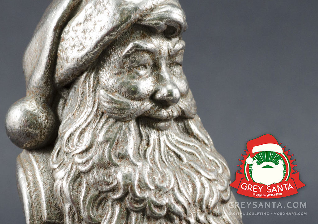 Санта Клаус. Подарочные статуэтки — Изображение №8 — Брендинг, 3D на Dprofile