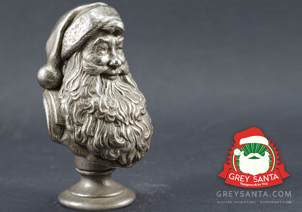Санта Клаус. Подарочные статуэтки — Изображение №7 — Брендинг, 3D на Dprofile