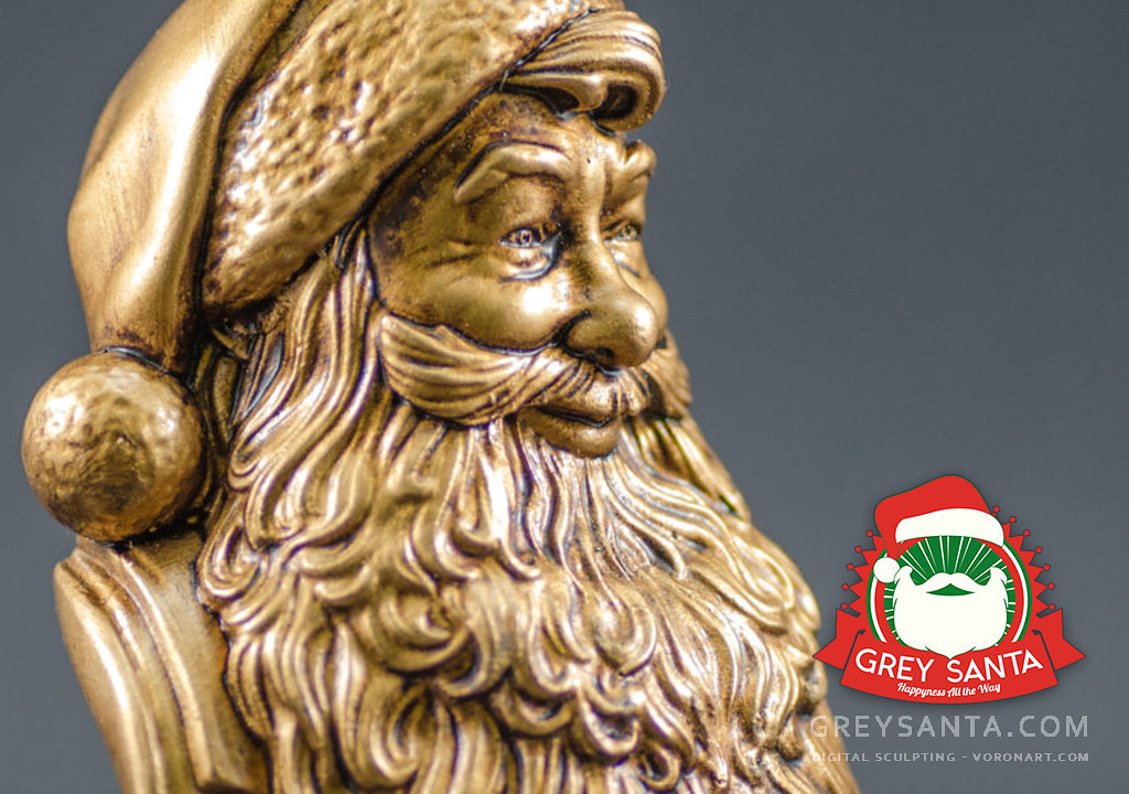 Санта Клаус. Подарочные статуэтки — Изображение №4 — Брендинг, 3D на Dprofile