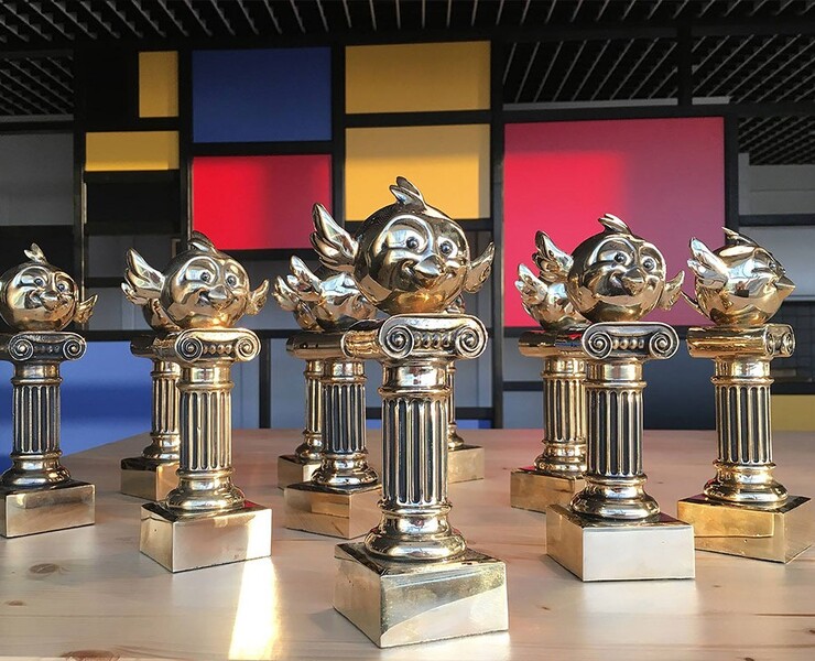 3D модель наградной статуэтки — Брендинг, 3D на Dprofile