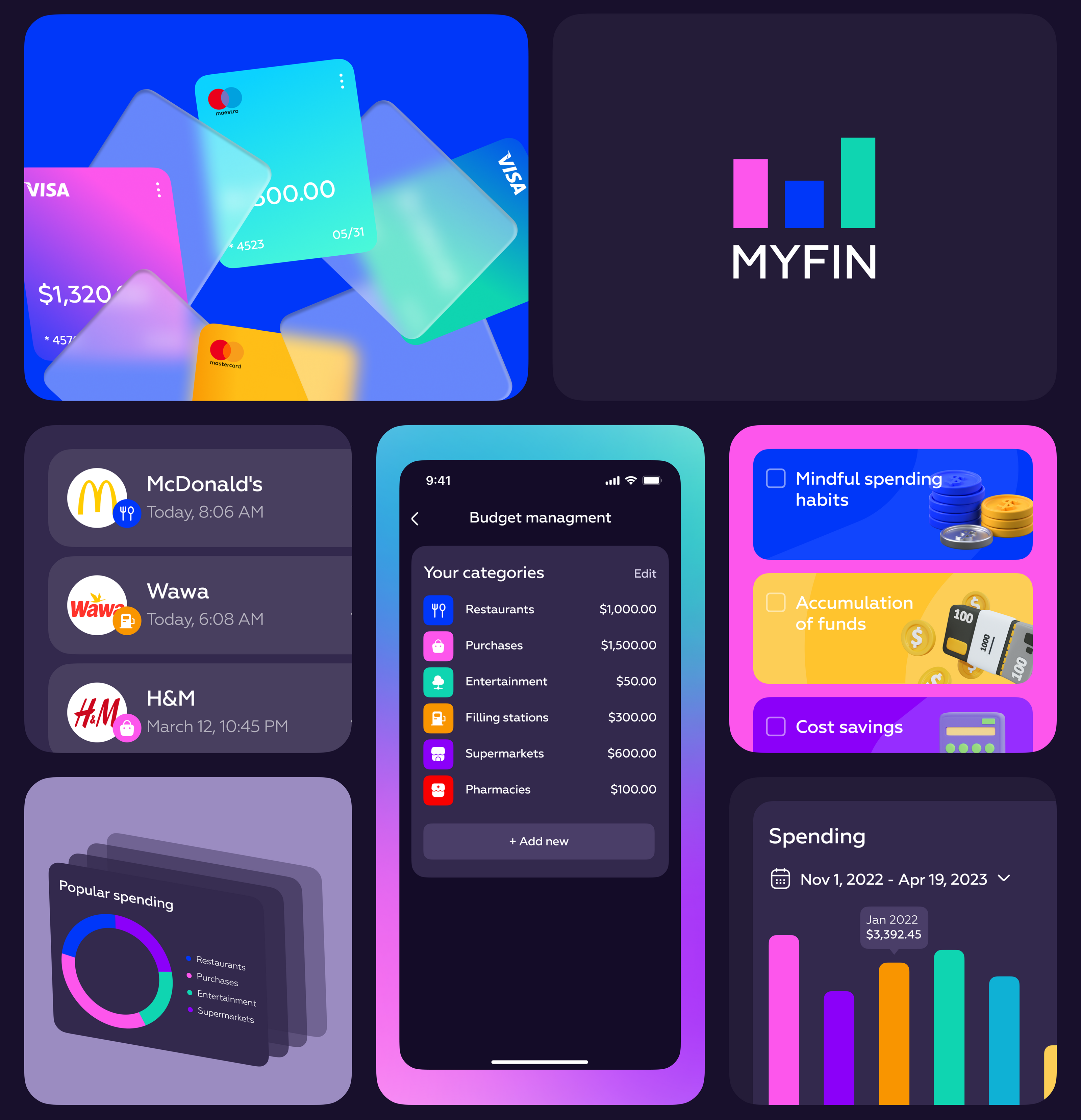 Fintech Mobile App | UI/UX Design — Изображение №8 — Интерфейсы на Dprofile