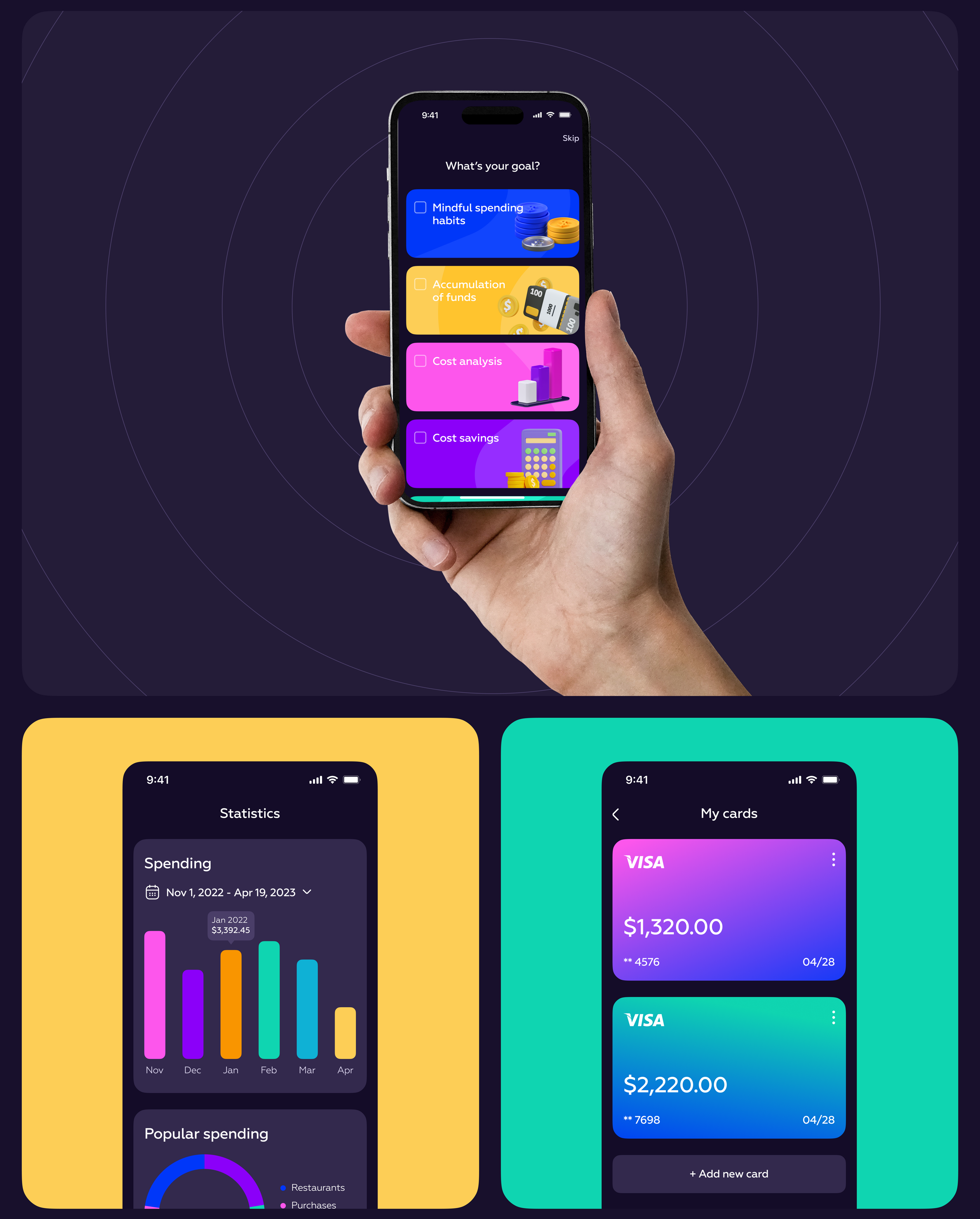 Fintech Mobile App | UI/UX Design — Изображение №10 — Интерфейсы на Dprofile