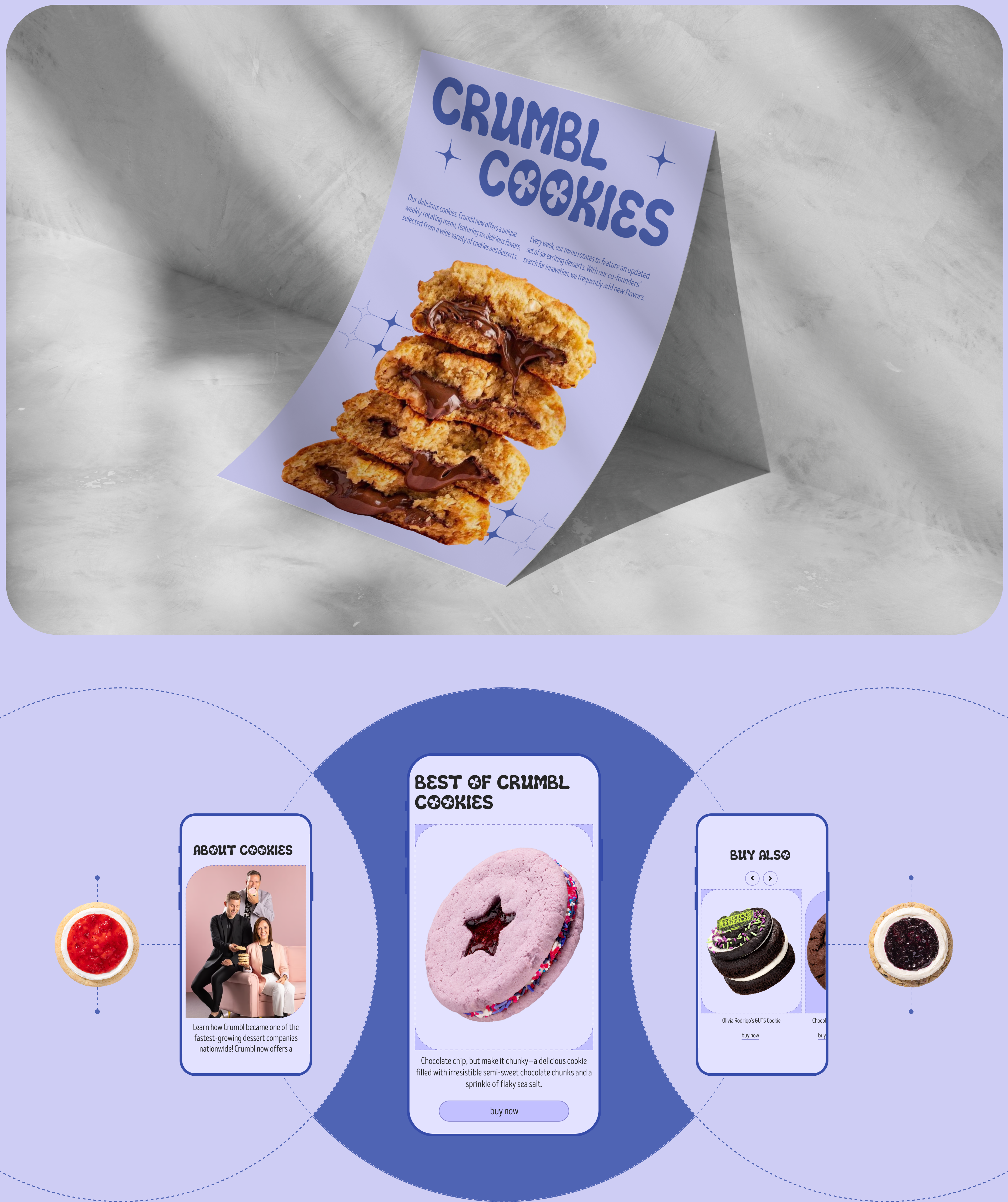 CRUMBL COOKIES | Corporate website — Изображение №12 — Интерфейсы на Dprofile