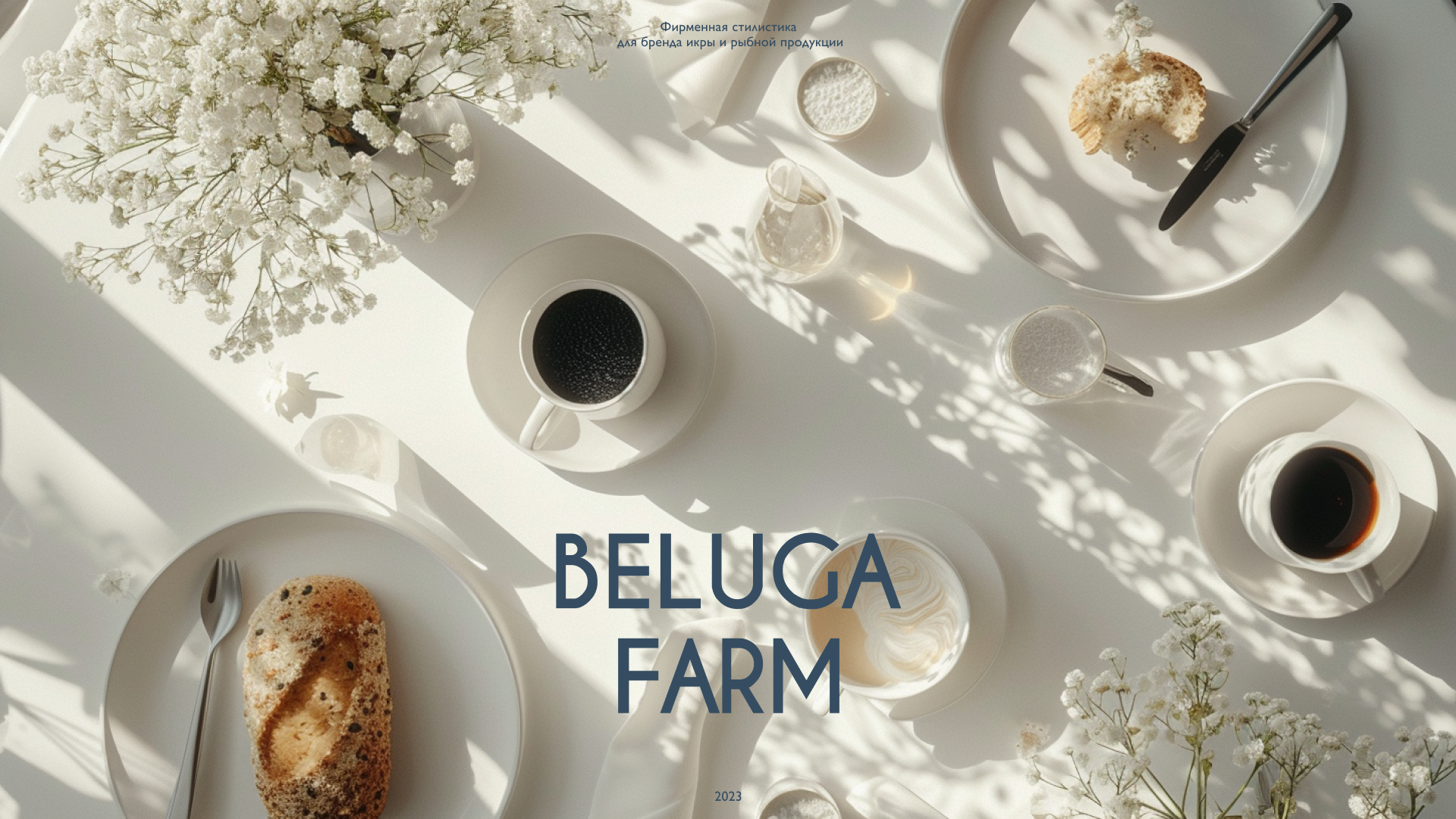Beluga Farm | Брендинг для производителя черной икры — Изображение №1 — Брендинг на Dprofile