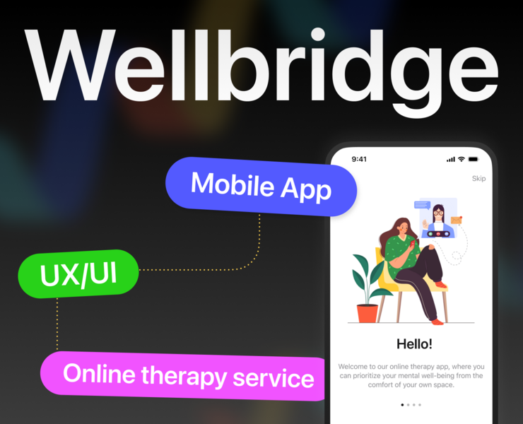 Wellbridge | Mobile App — Интерфейсы, Графика на Dprofile