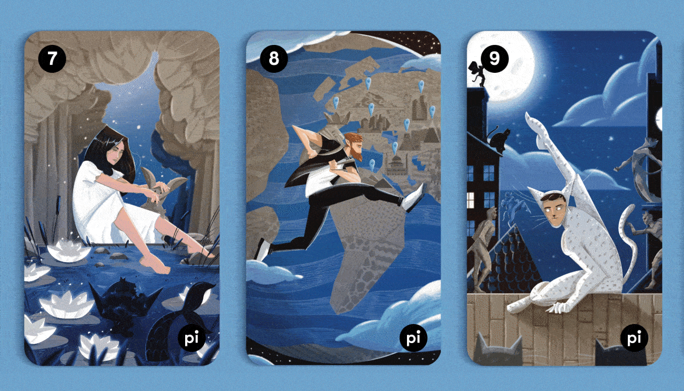 Игральные карты Picasel Agency — Изображение №9 — Иллюстрация, Графика на Dprofile