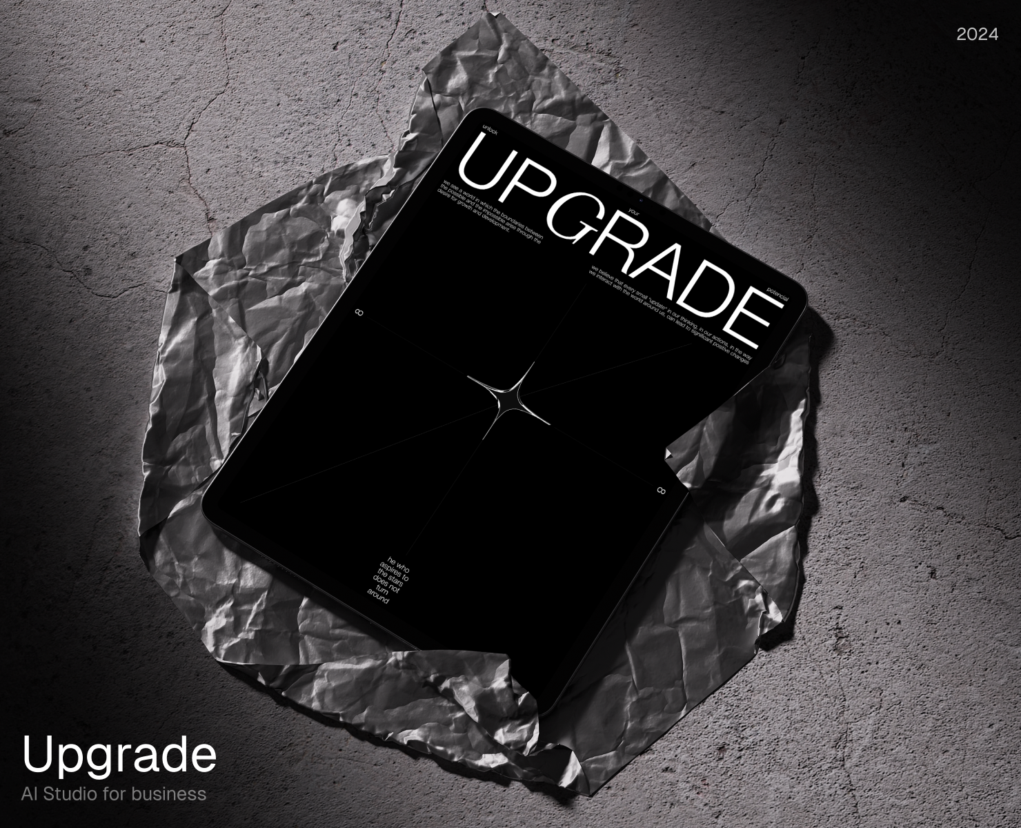Upgrade | AI для бизнеса — Интерфейсы, Брендинг на Dprofile