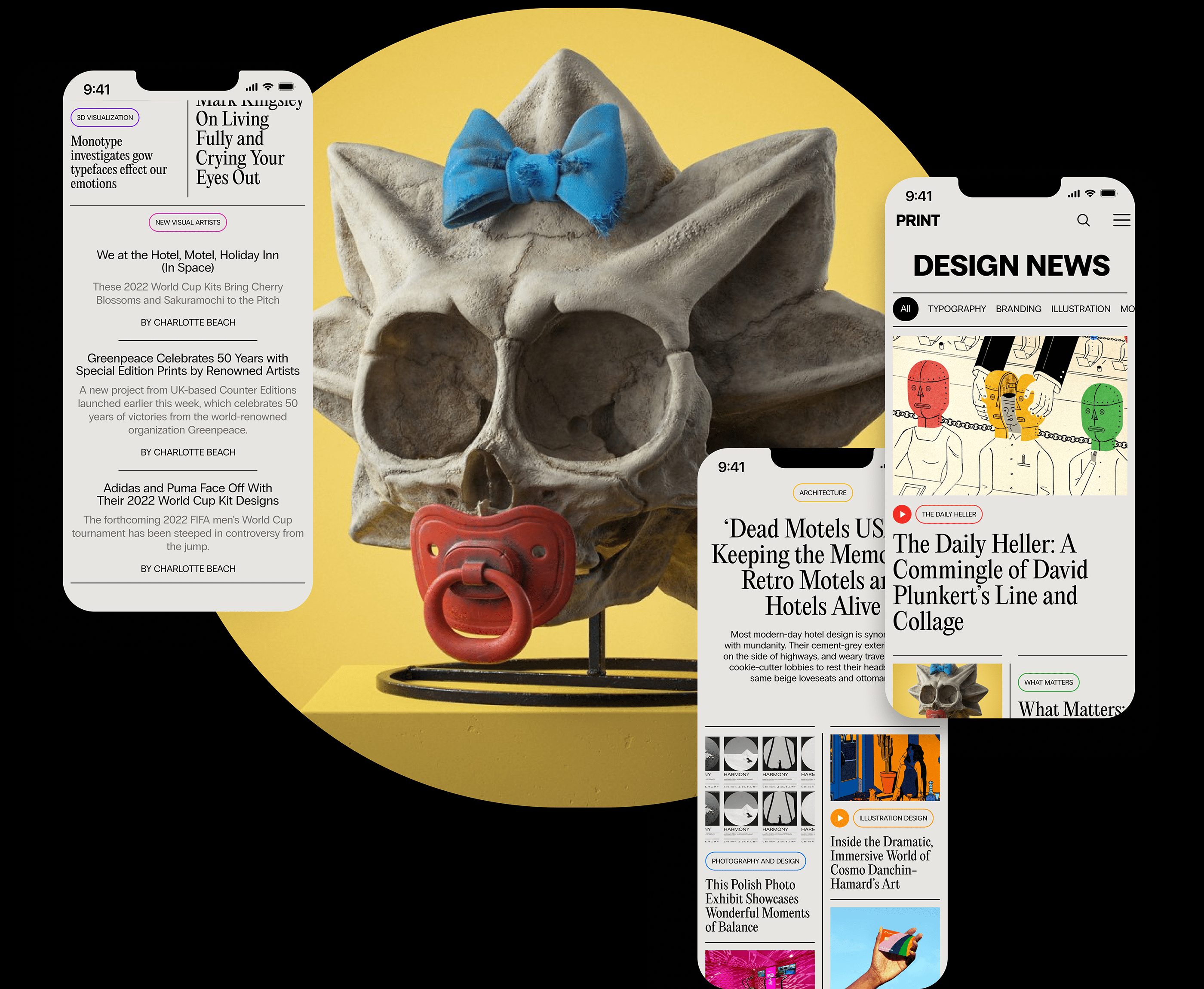 Print — online magazine redesign — Изображение №6 — Интерфейсы на Dprofile
