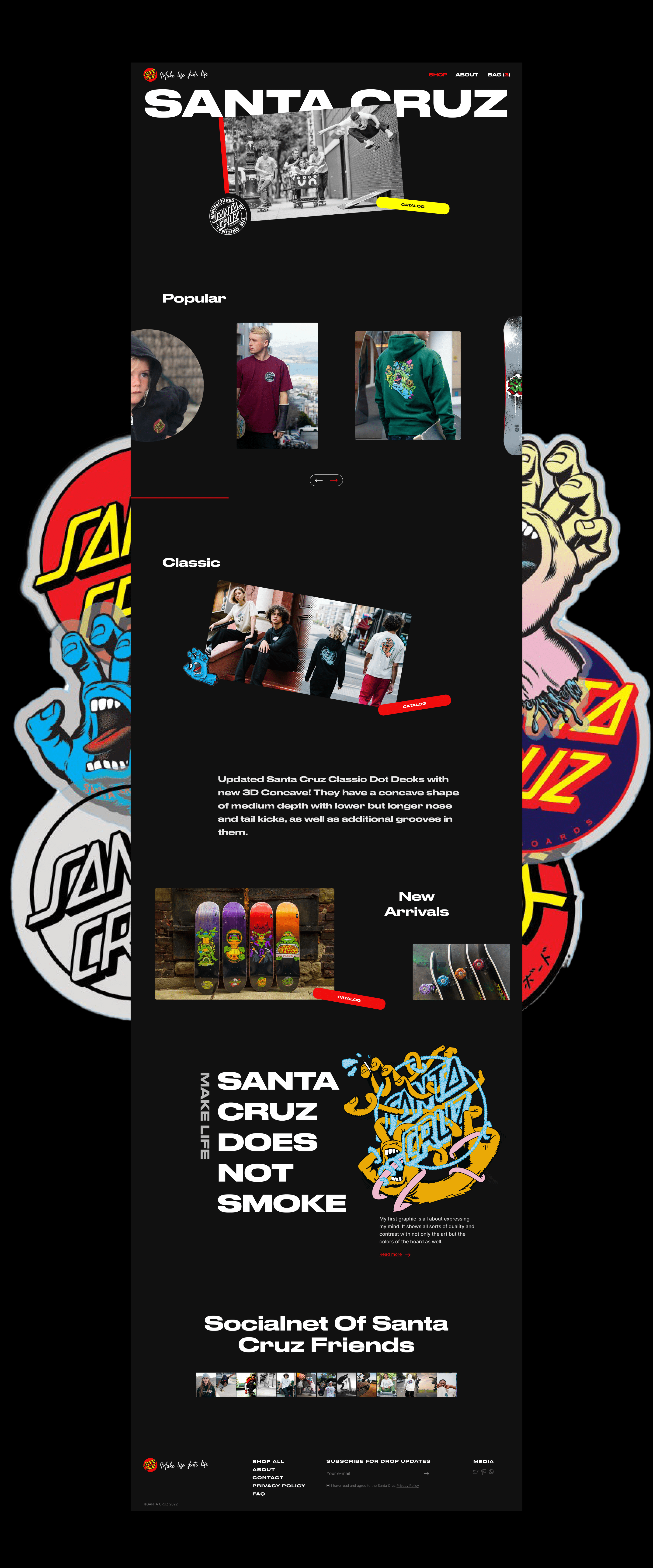 Santa Cruz e-commerce — Изображение №3 — Интерфейсы на Dprofile