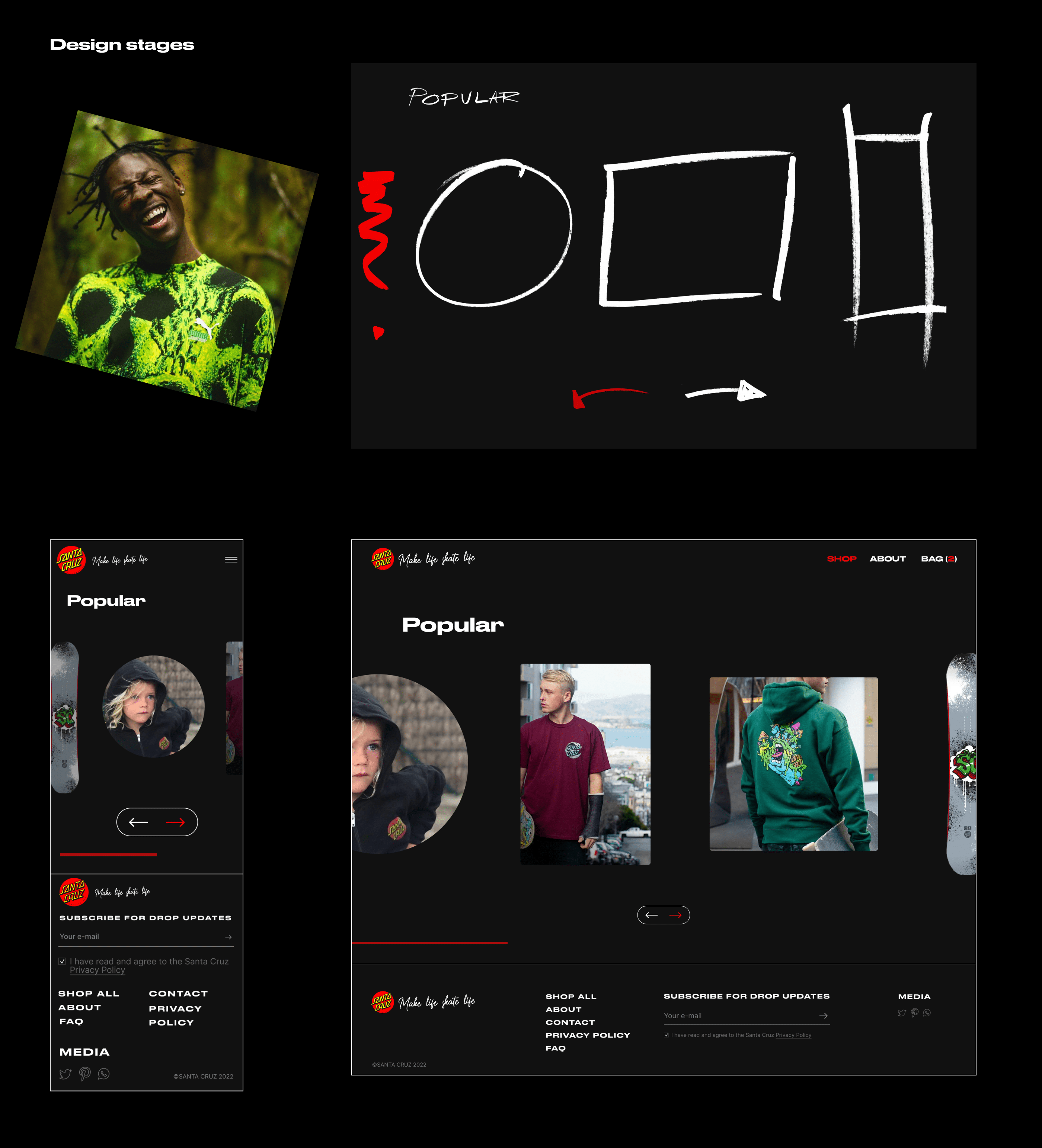 Santa Cruz e-commerce — Изображение №6 — Интерфейсы на Dprofile