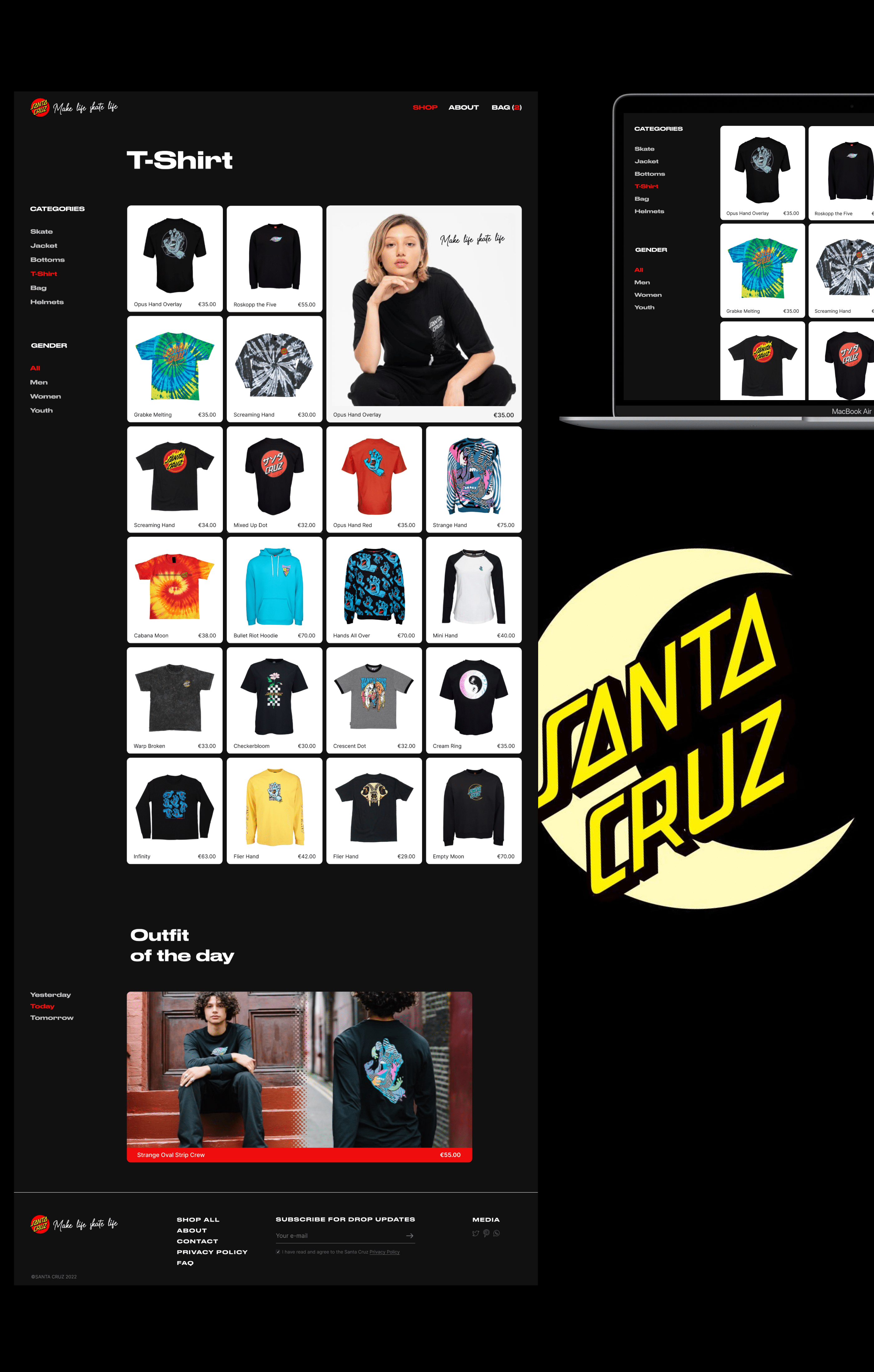 Santa Cruz e-commerce — Изображение №7 — Интерфейсы на Dprofile