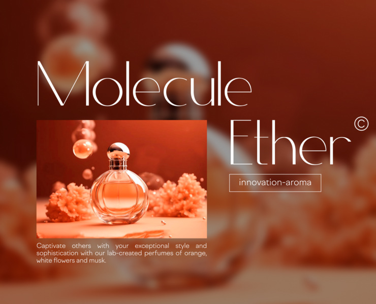 Perfume - Molecule Ether e-commerce website на Dprofile